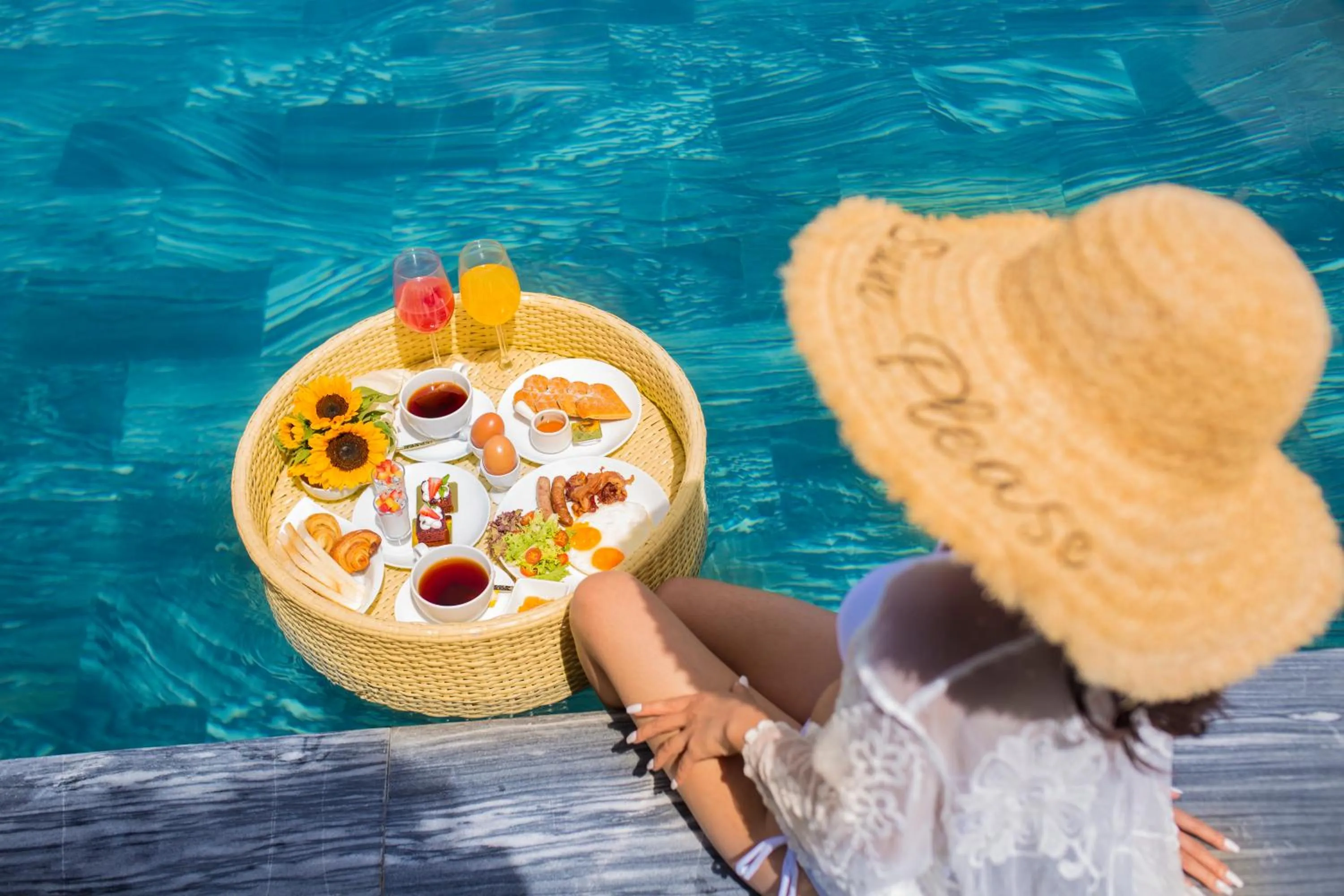 Swimming pool in Zen Valley Dalat