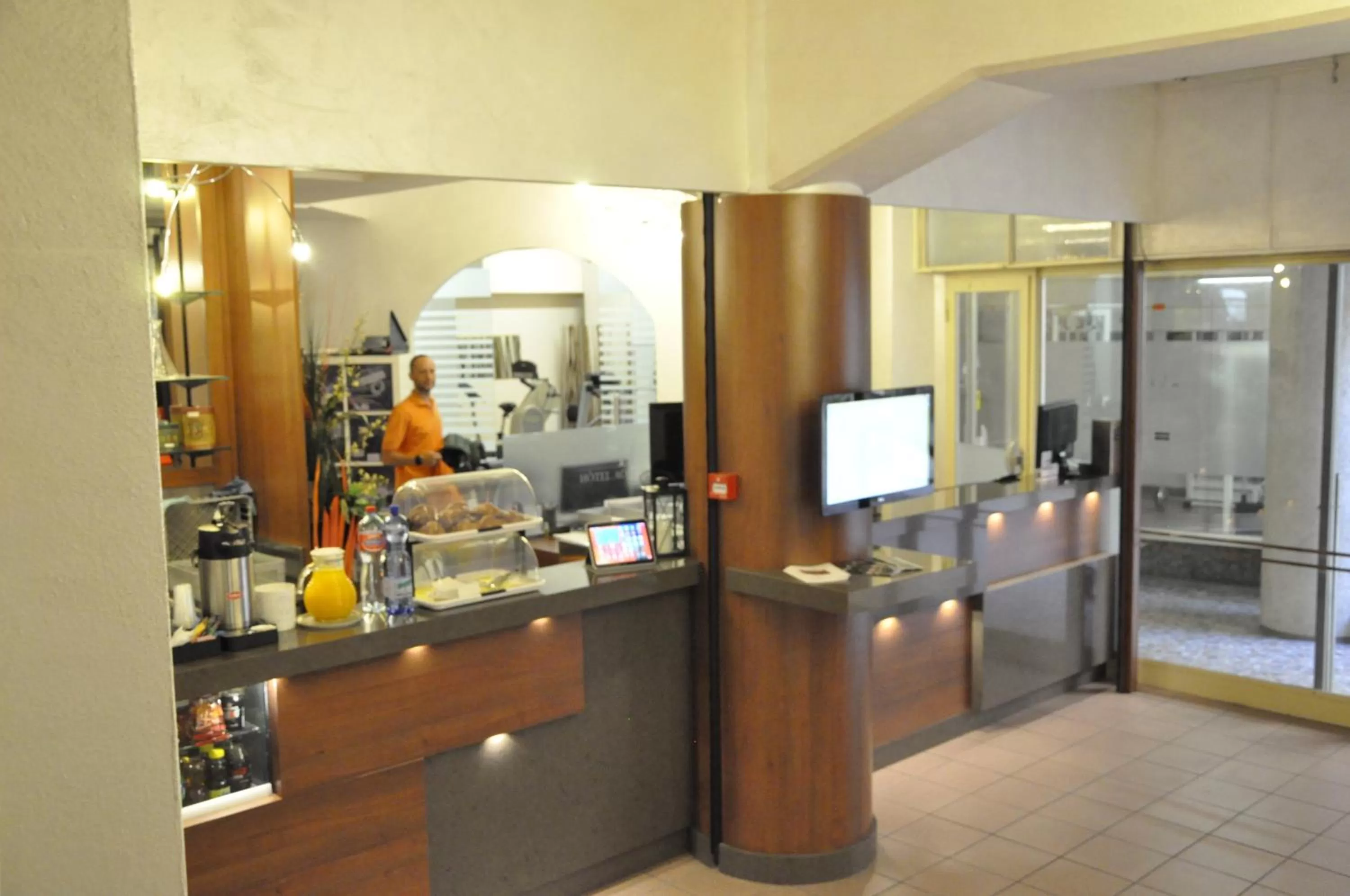 Lobby or reception in Acquarello Swiss Quality Hotel