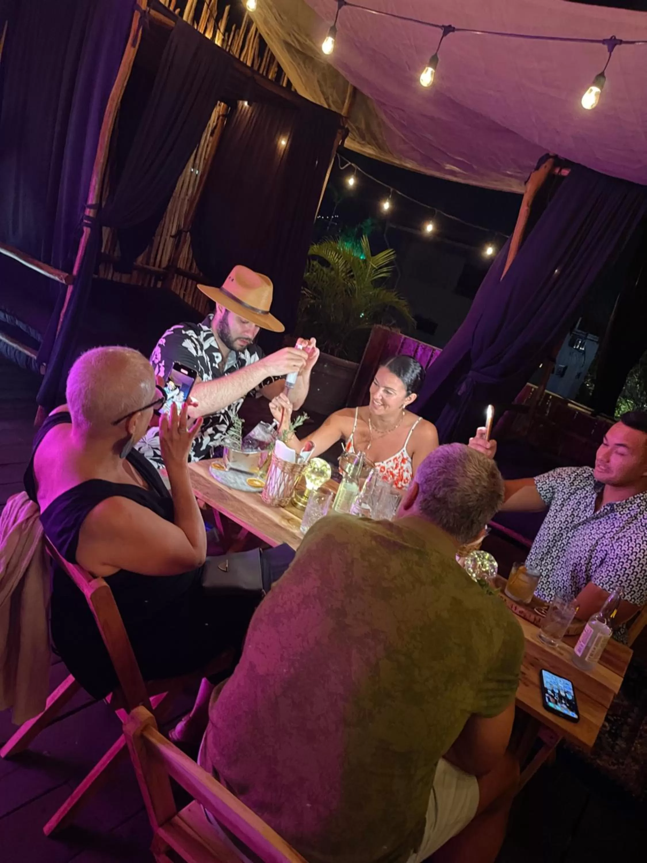 Evening entertainment in Aruma Art House Hotel Boutique