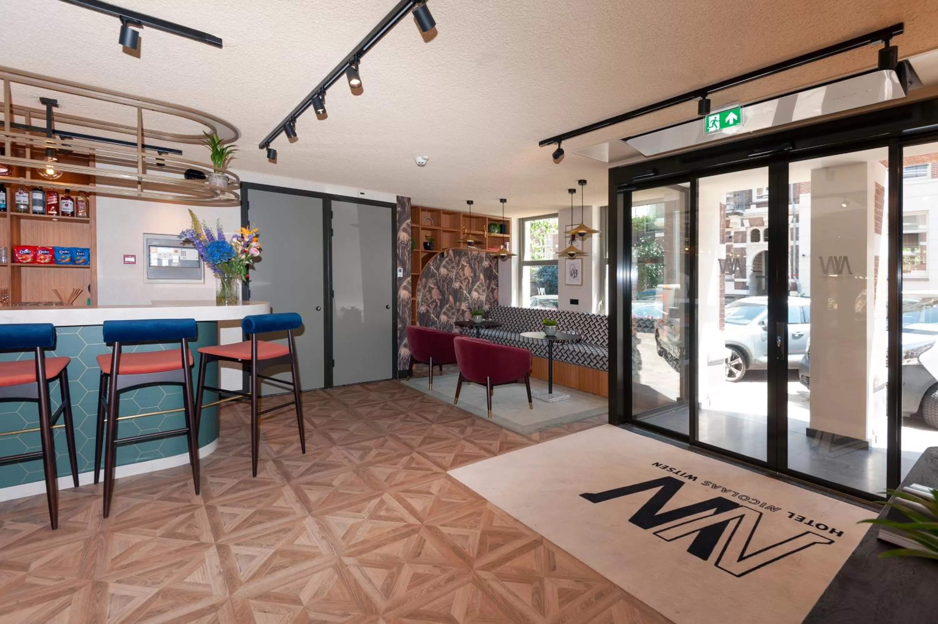 Lobby or reception in Hotel Nicolaas Witsen