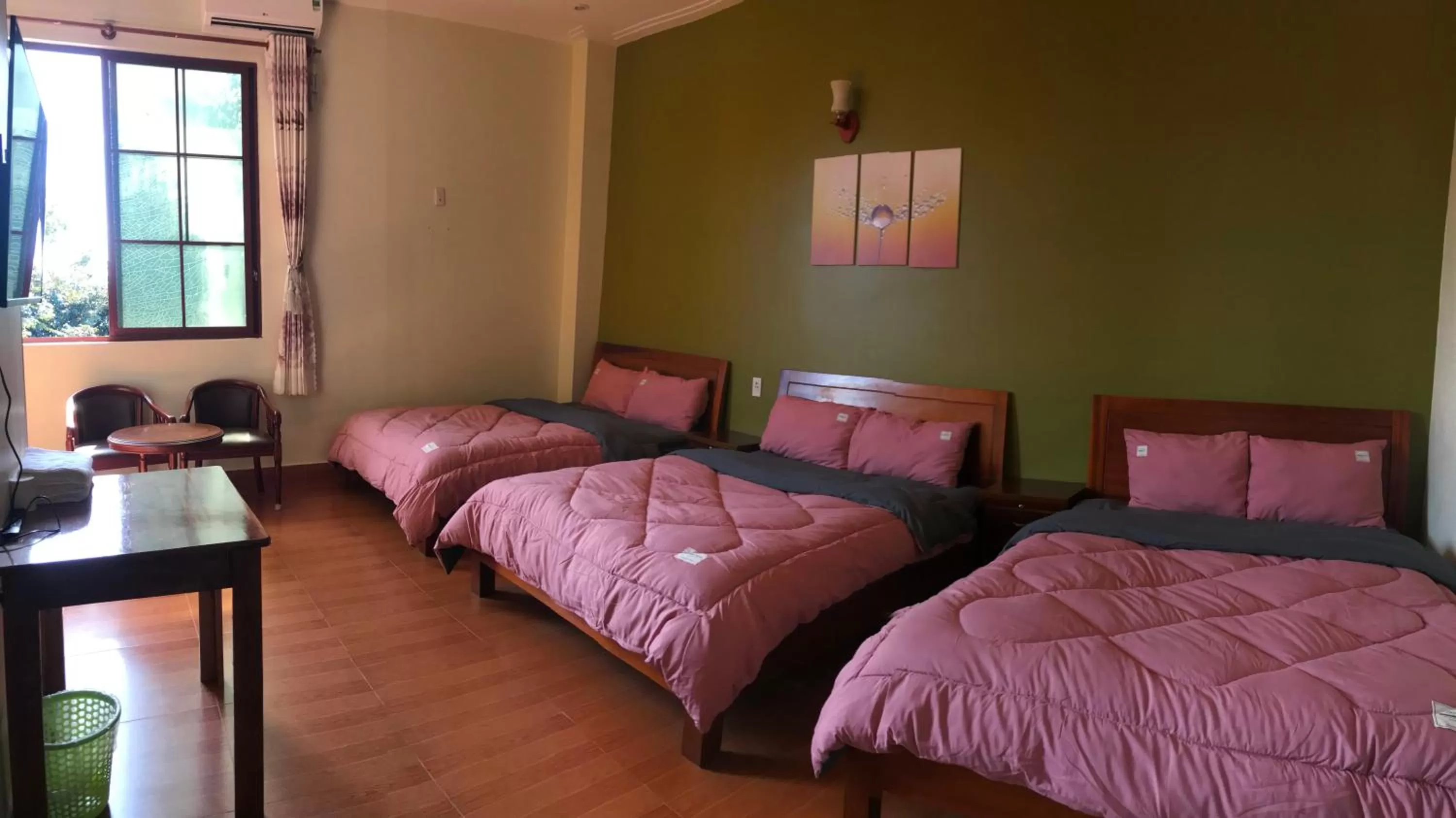 Bed in ANH DUONg 1 HOTEL