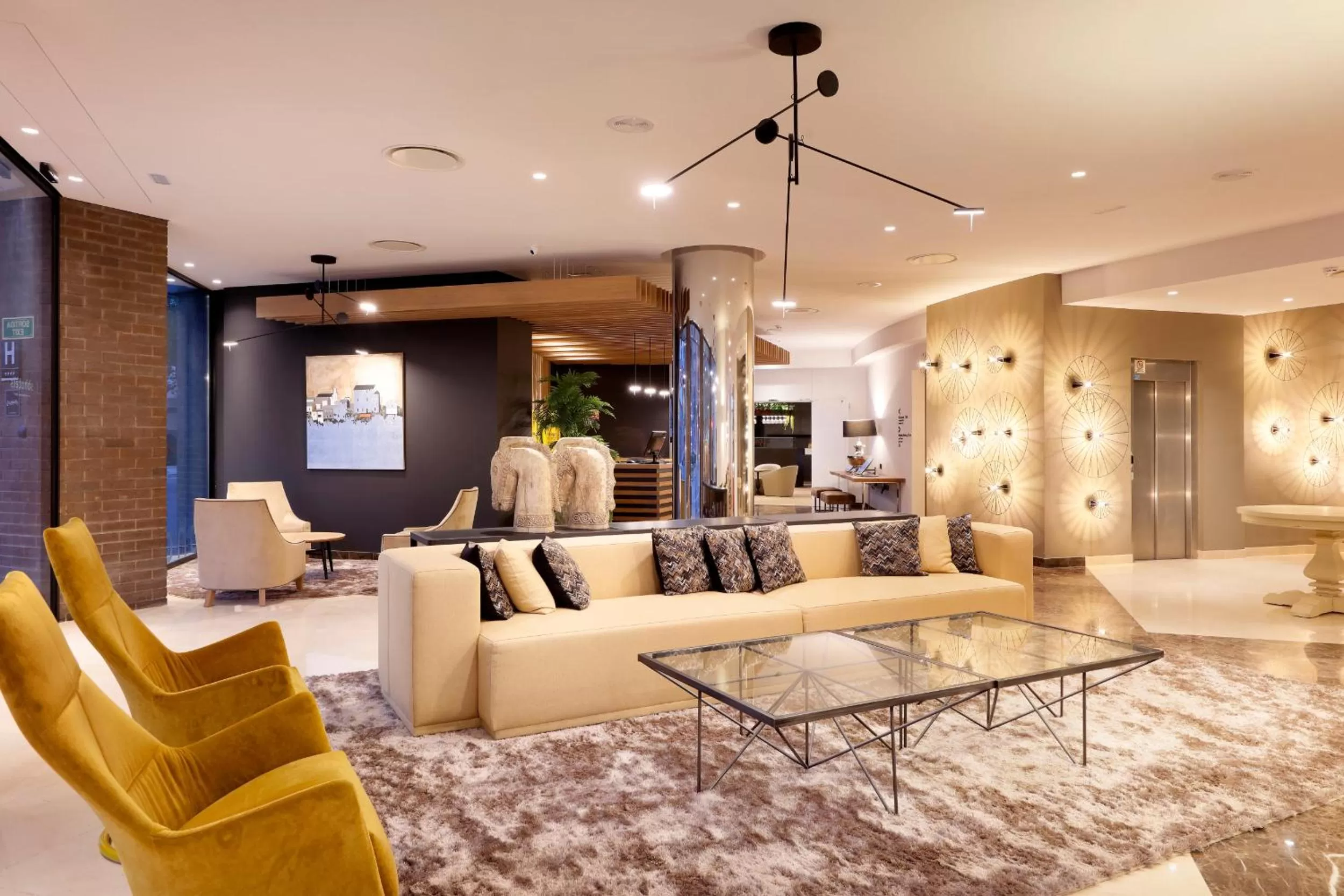 Living room in Hotel SB Corona Tortosa