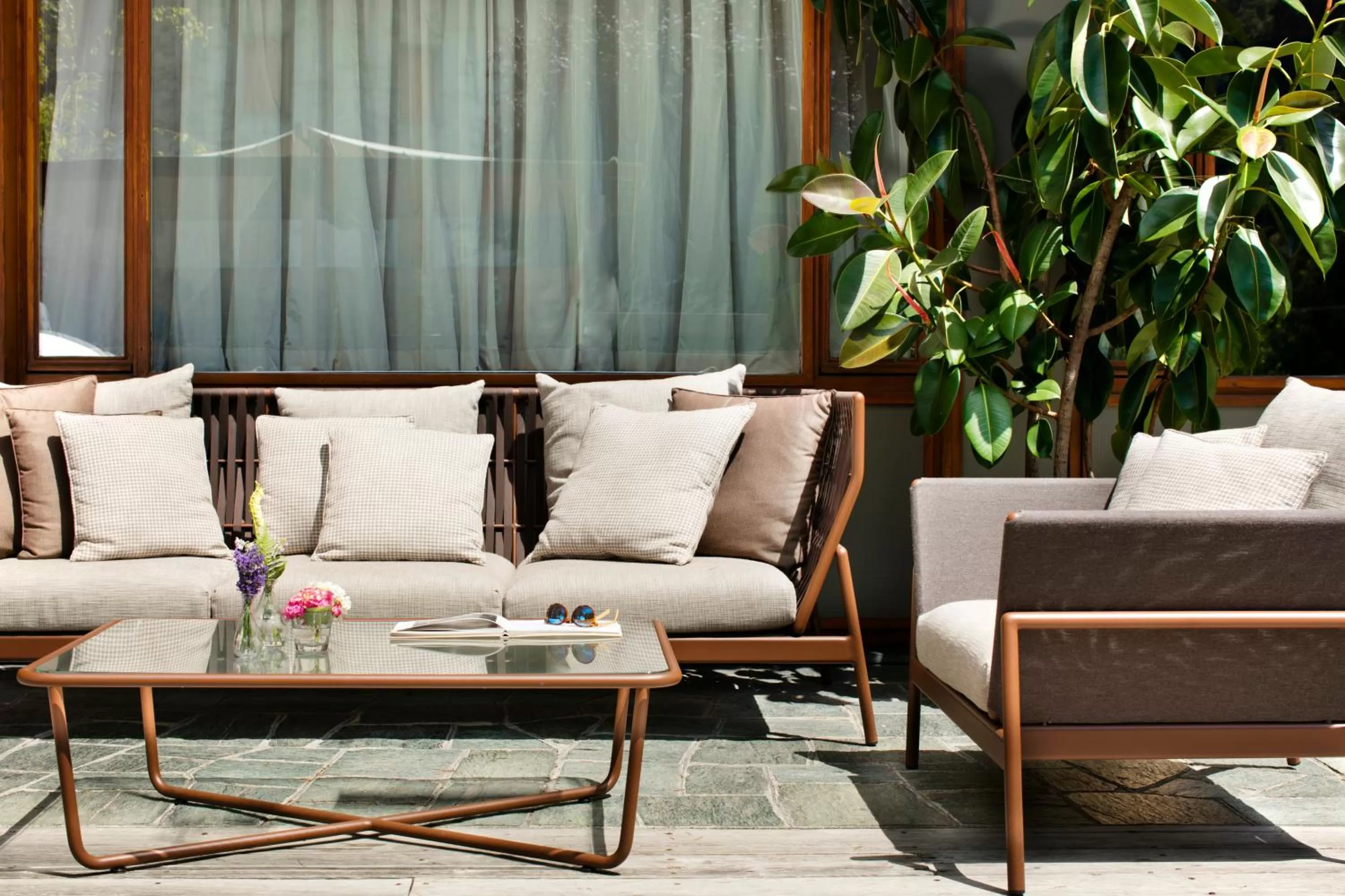 Garden in Hotel Tremoggia