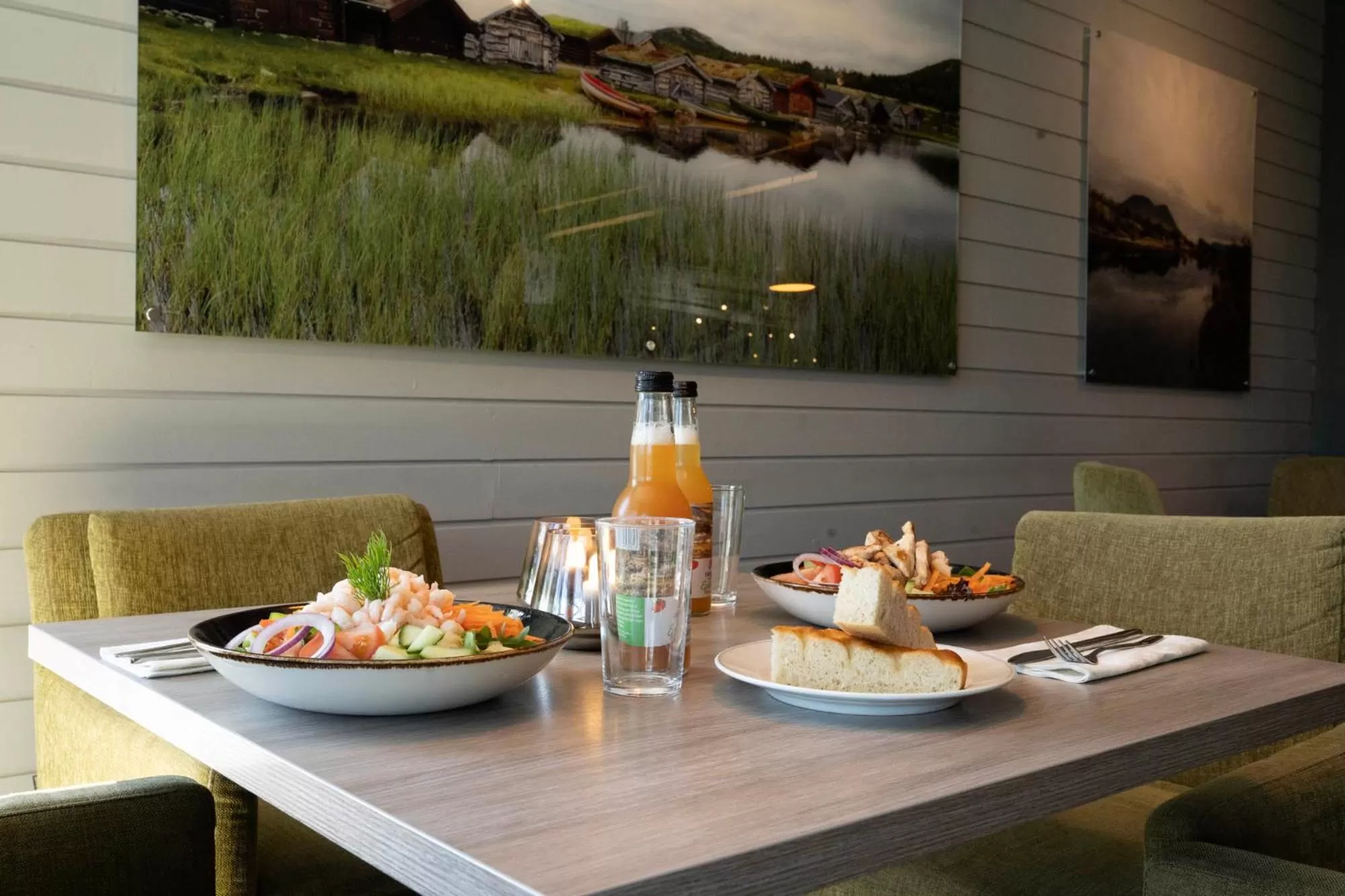 Food and drinks in Frich's Hotell og Spiseri Alvdal