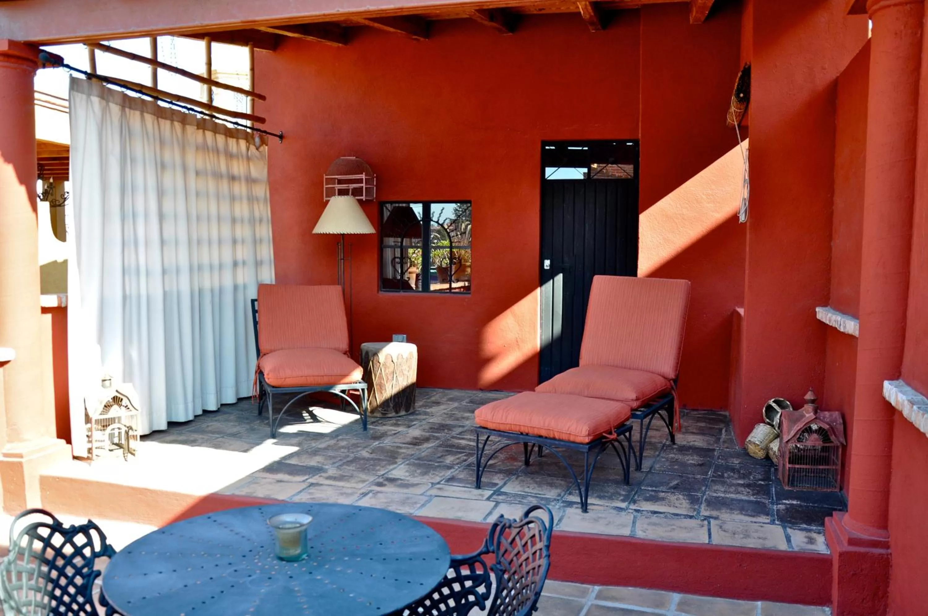 Balcony/Terrace in Casa de la Cuesta B&B