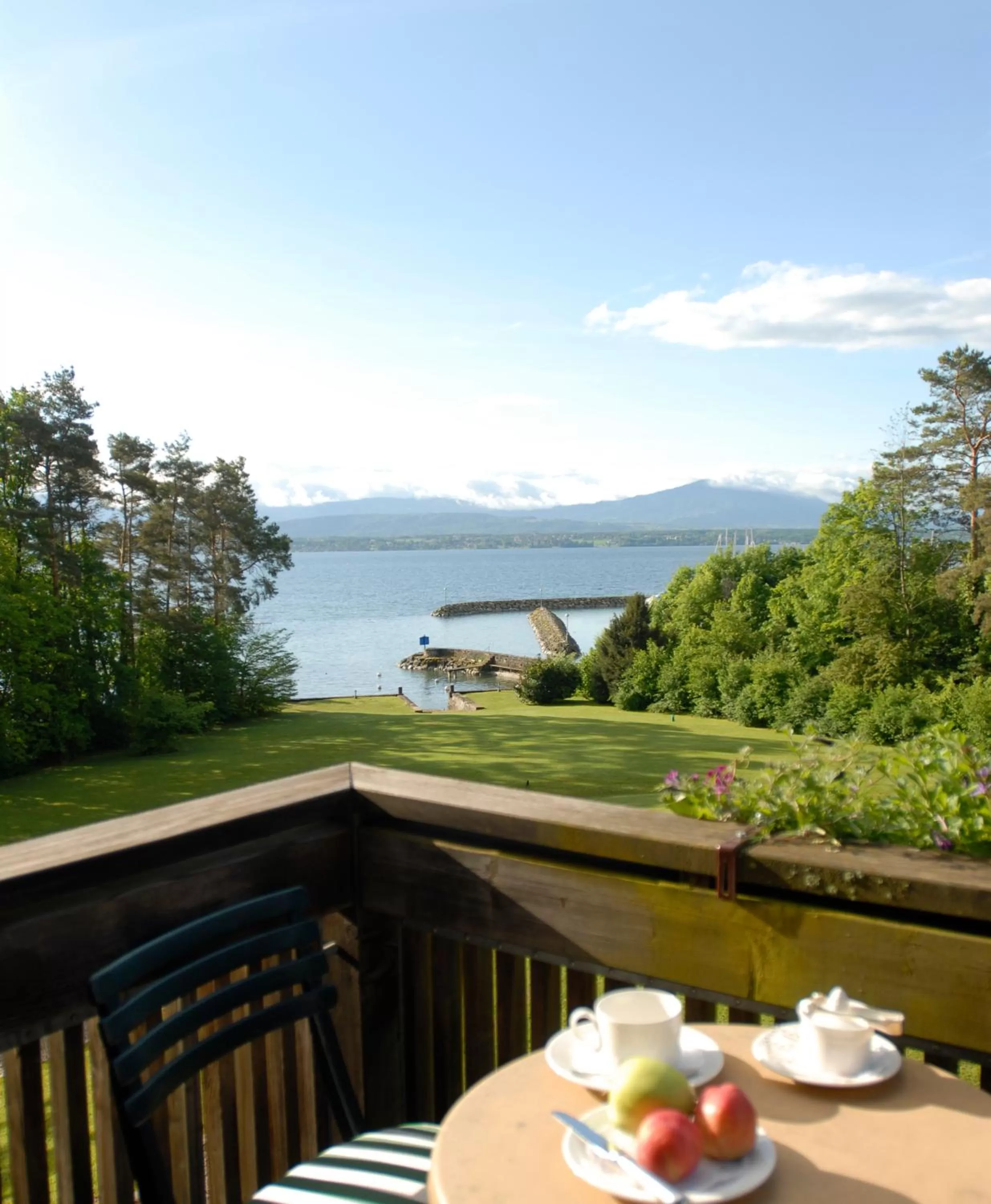 Garden in Hotel La Barcarolle