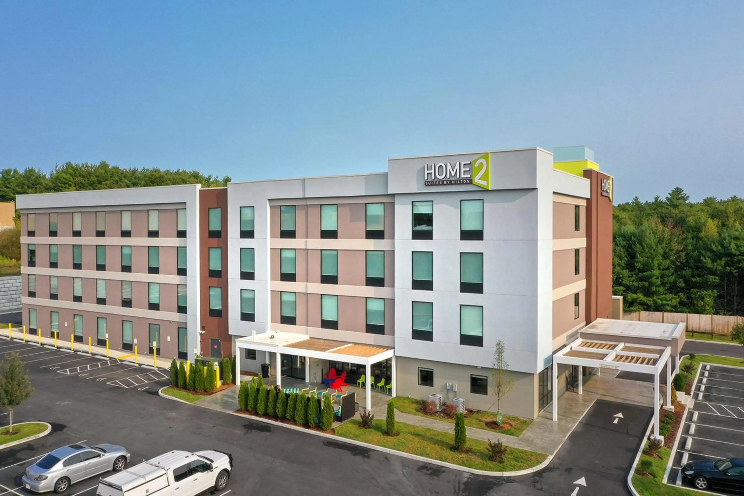 Property building in Home2 Suites By Hilton Raynham Taunton