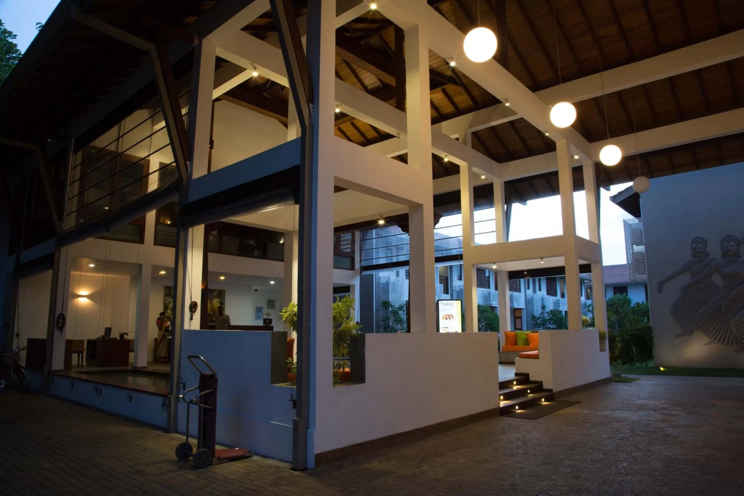 Lobby or reception in The Thinnai - All-Suites Boutique Hotel