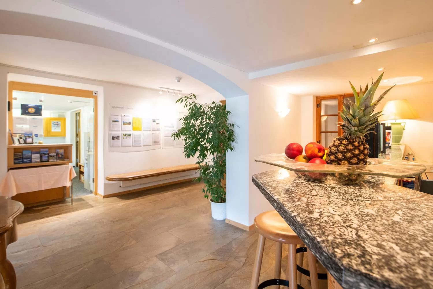 Lobby or reception in Aparthotel Muchetta