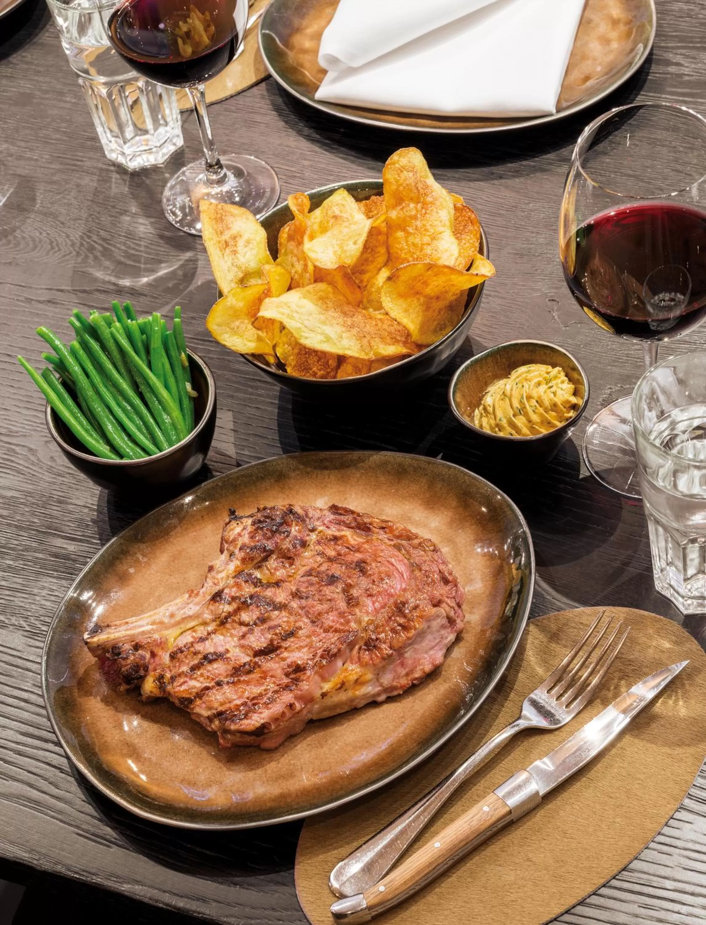 Dinner in Morosani Posthotel