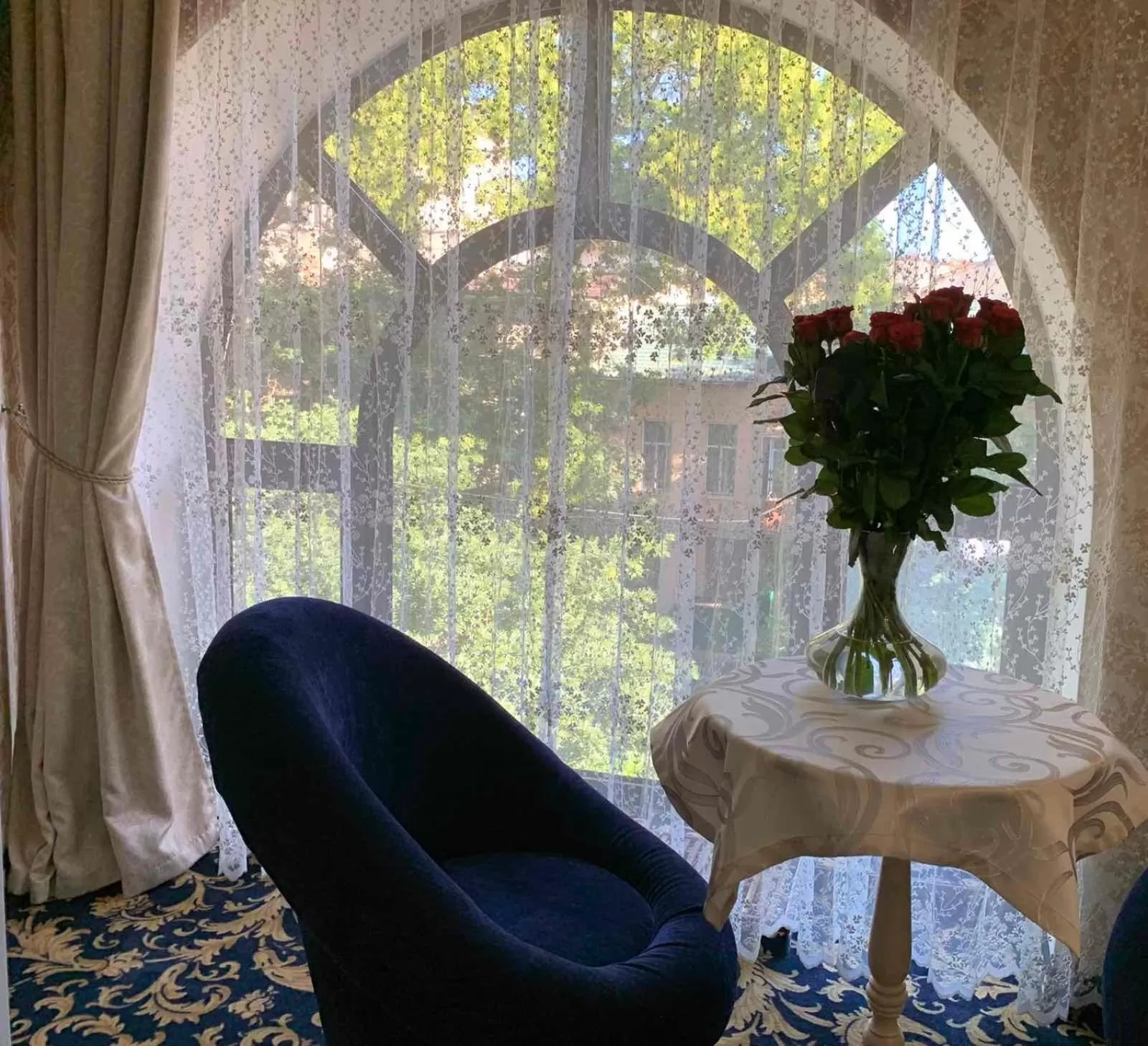 Decorative detail in Boutique Hotel California