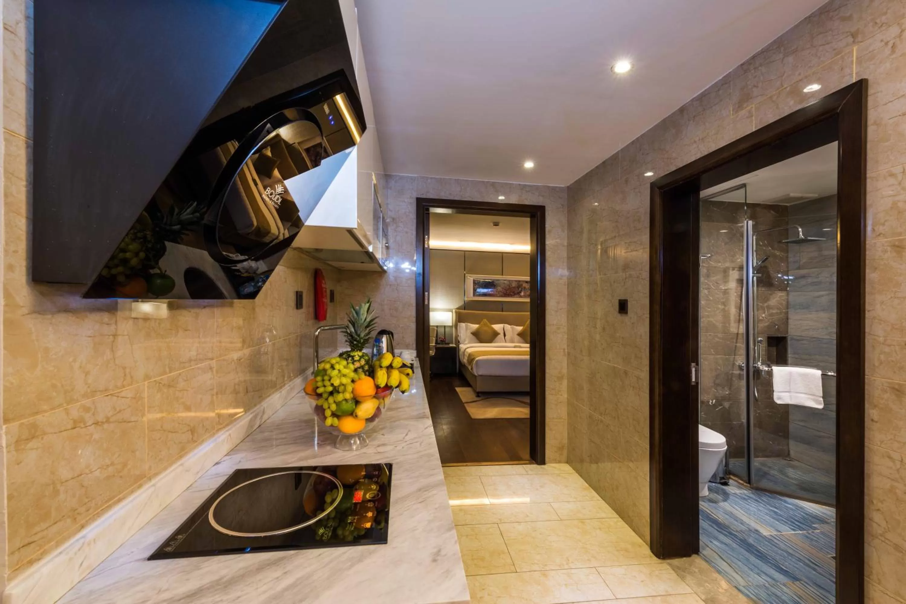 Kitchen or kitchenette in Boudl Gaber