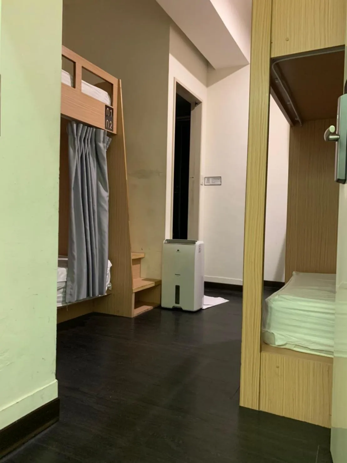 Bed in Fun Inn Taipei Hostel