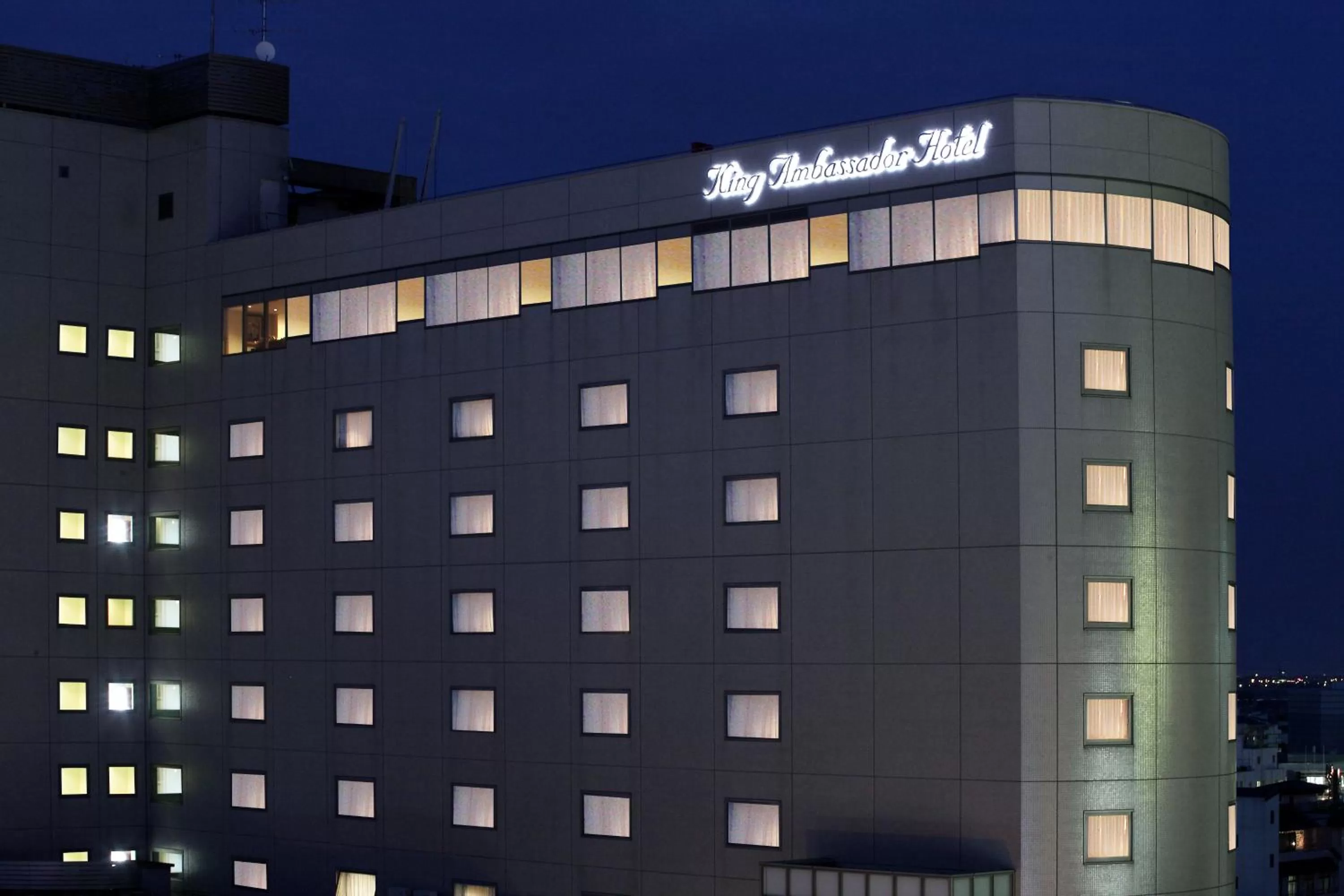 Facade/entrance in King Ambassador Hotel Kumagaya