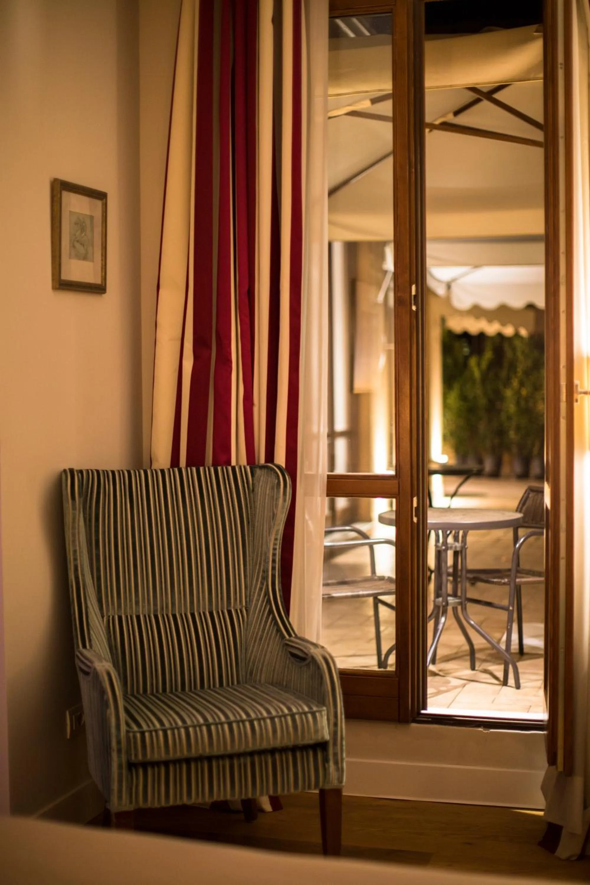 Patio in Hotel Monte Cenci