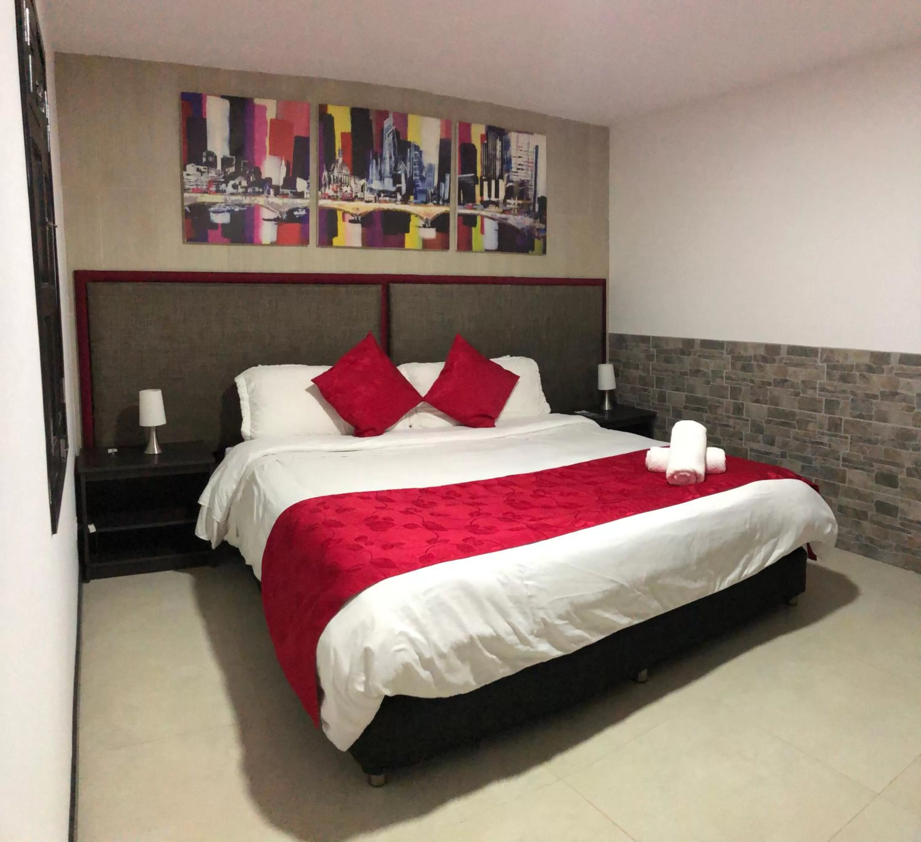 Garden view, Bed in Beta Hotel