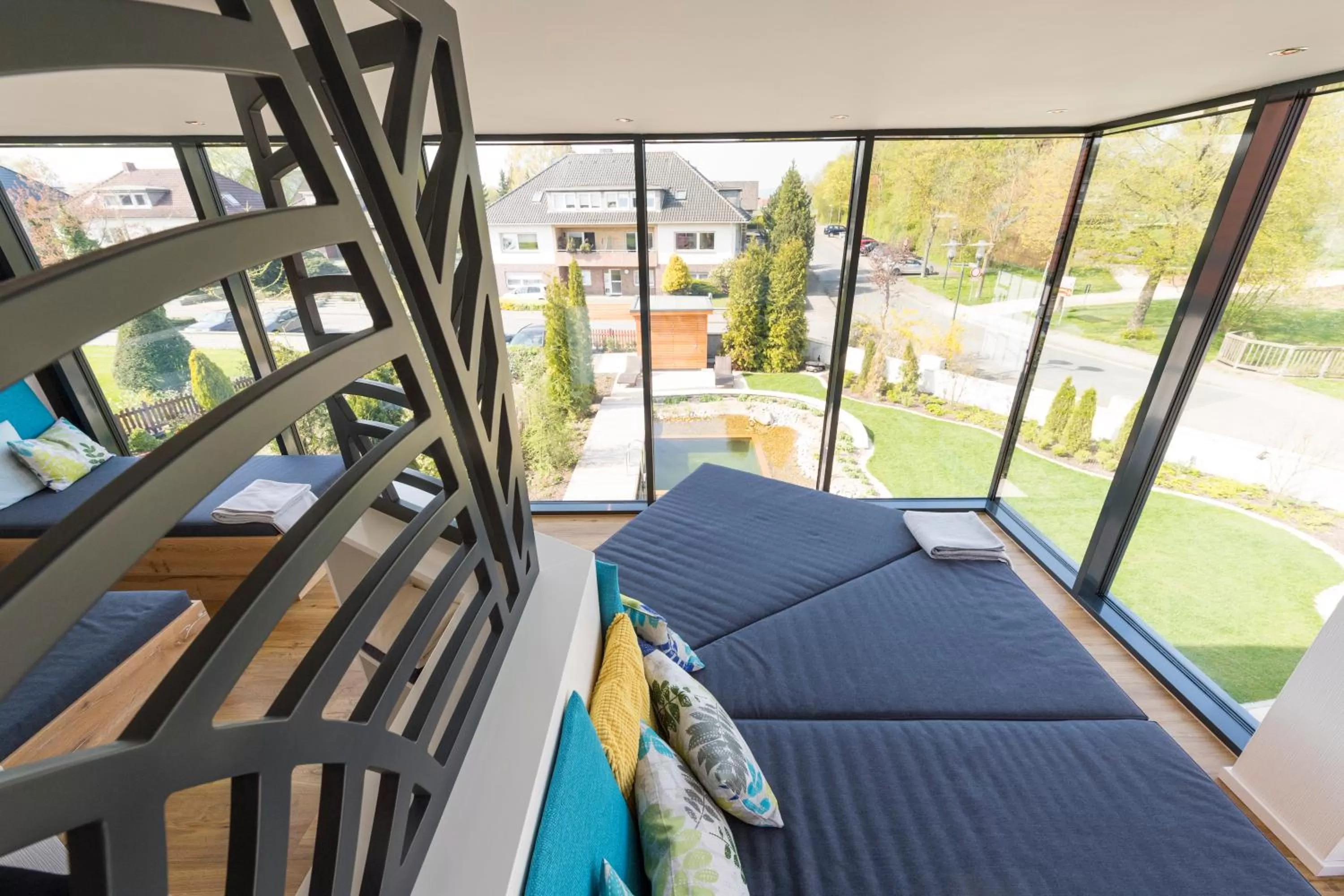 Sauna, Bed in Hotel Storck