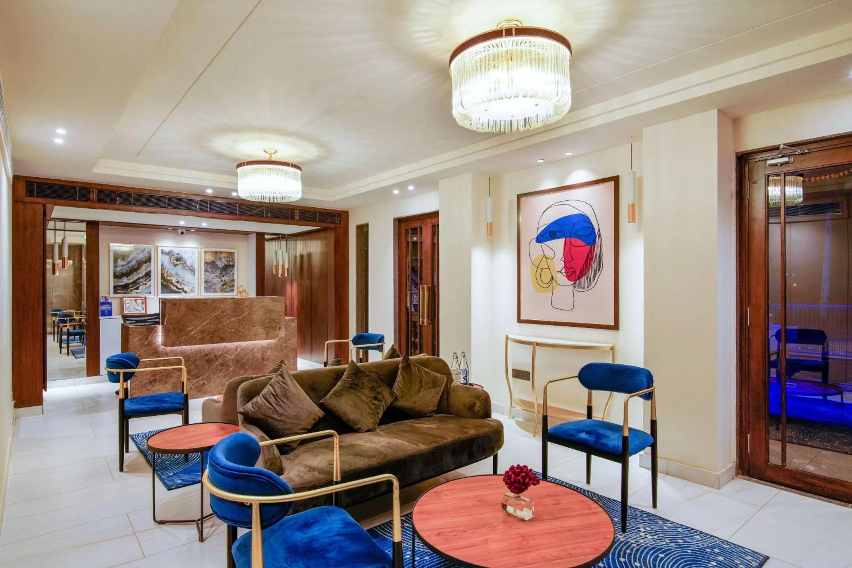 Lobby or reception in Comfort Inn Dehradun