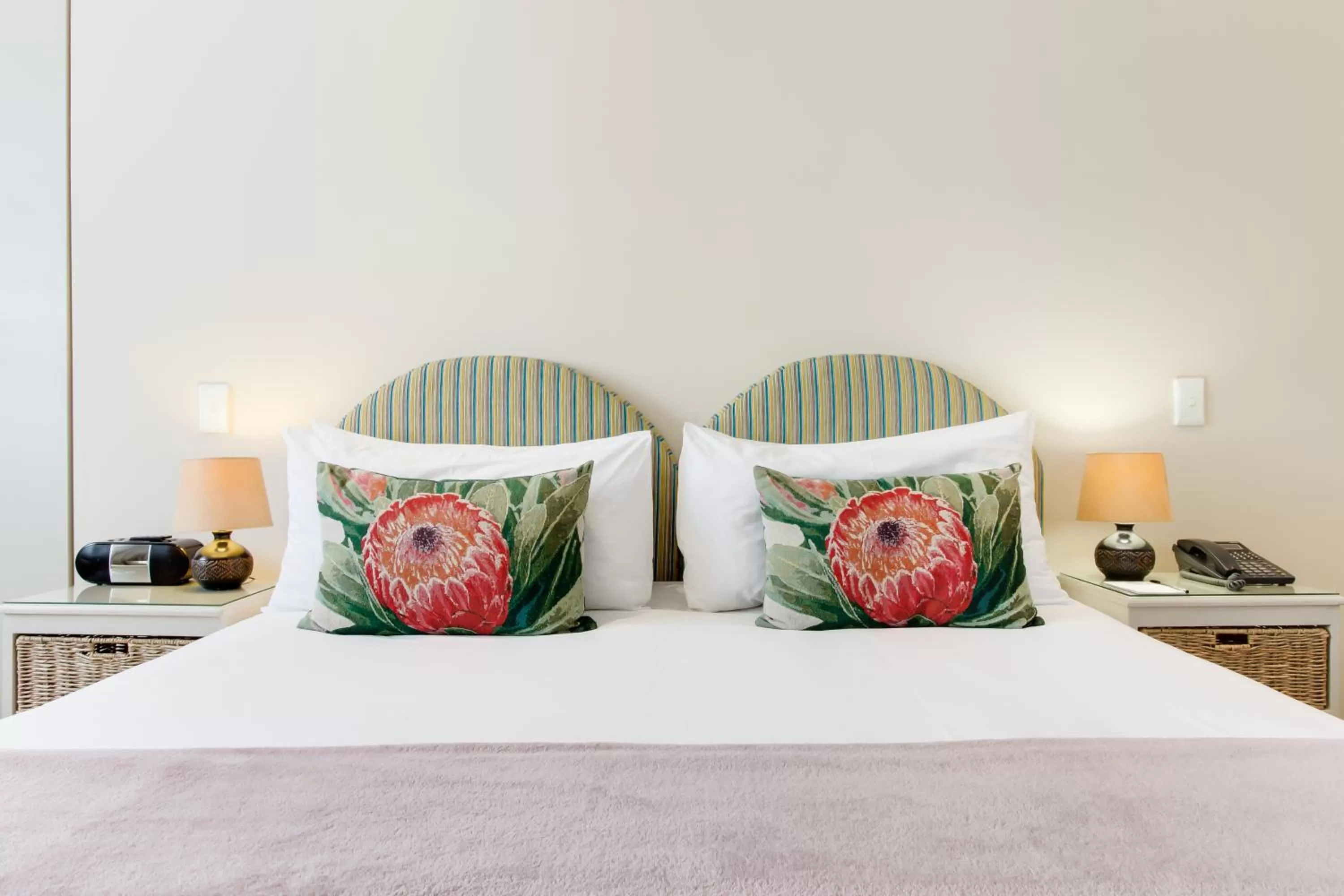 Bed in The One 8 Hotel in Green Point - Solar Power