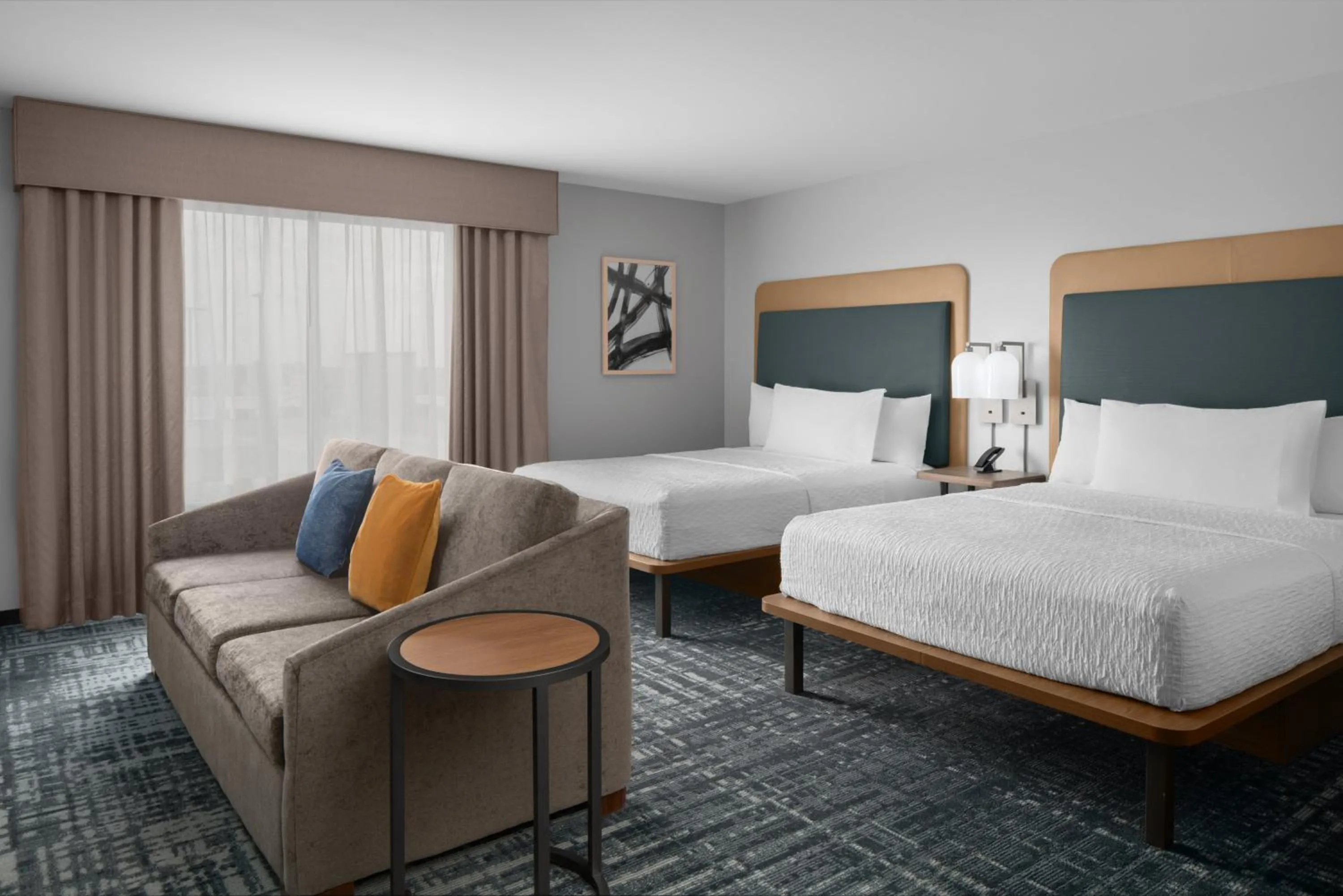 Photo of the whole room, Bed in Homewood Suites By Hilton Charlotte Uptown First Ward