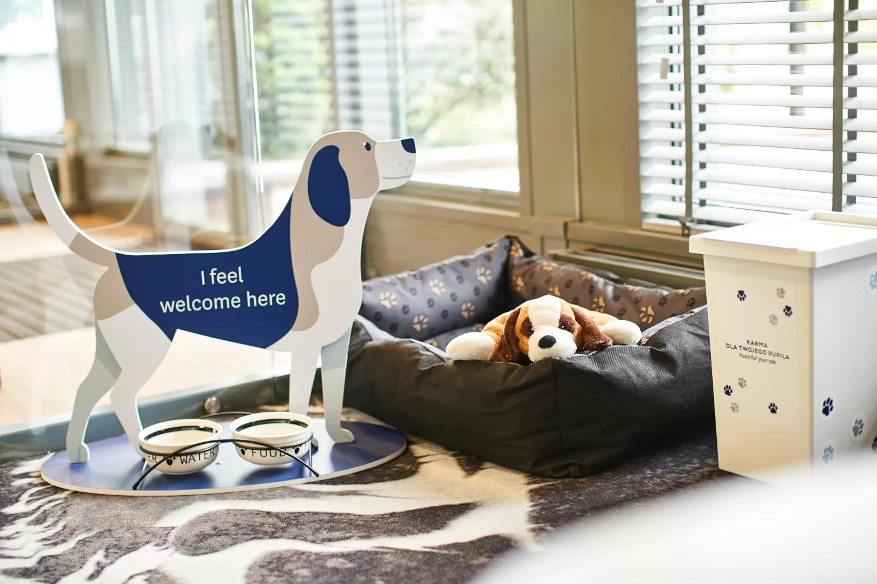 Lobby or reception in Novotel Wrocław City