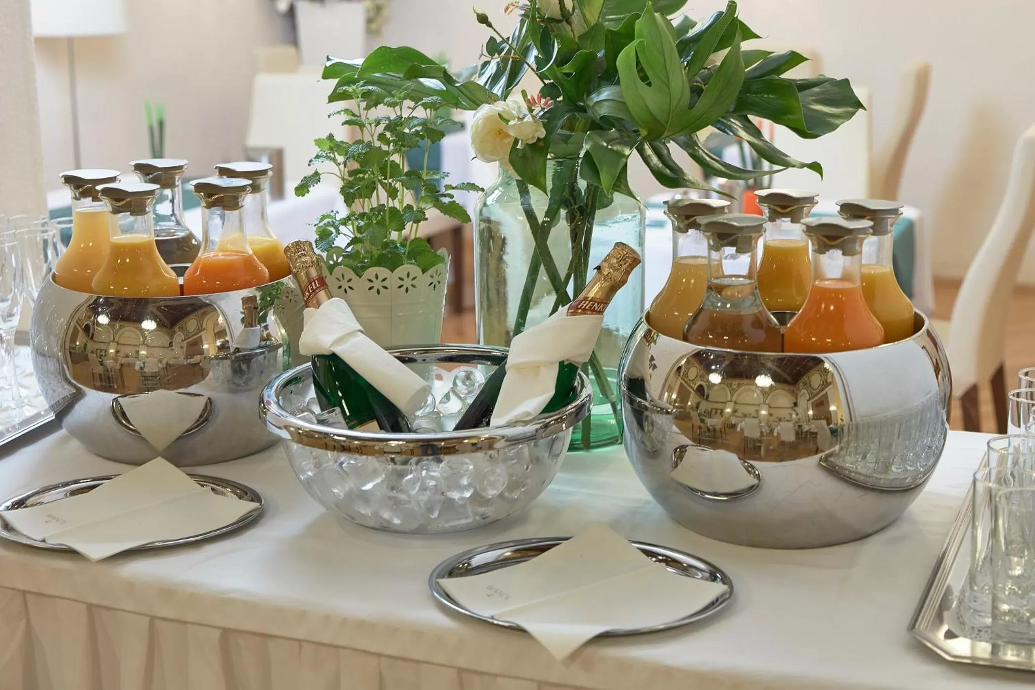 Food and drinks in Hotel Wandl