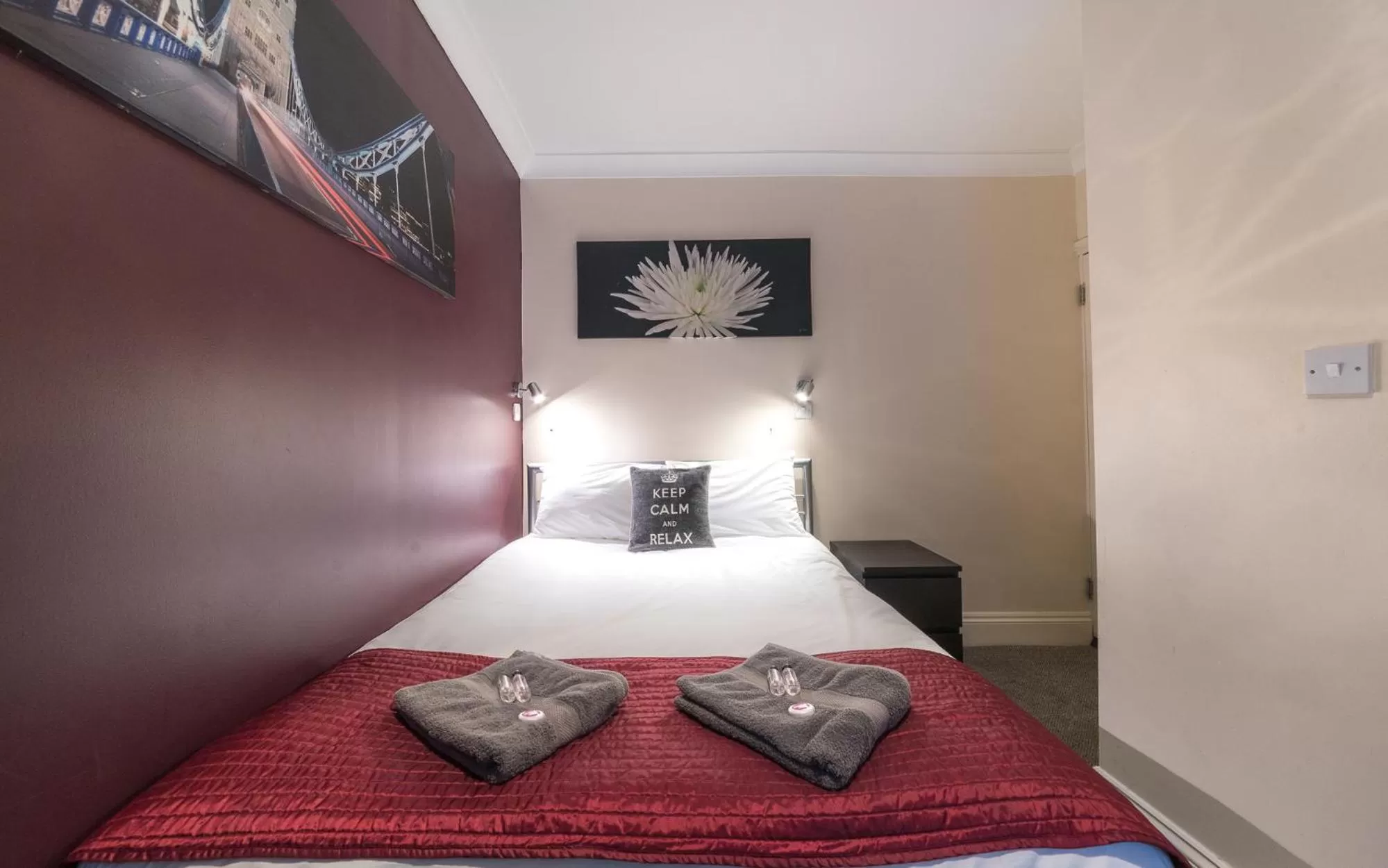 Bed in Hellenic Hotel by Saba