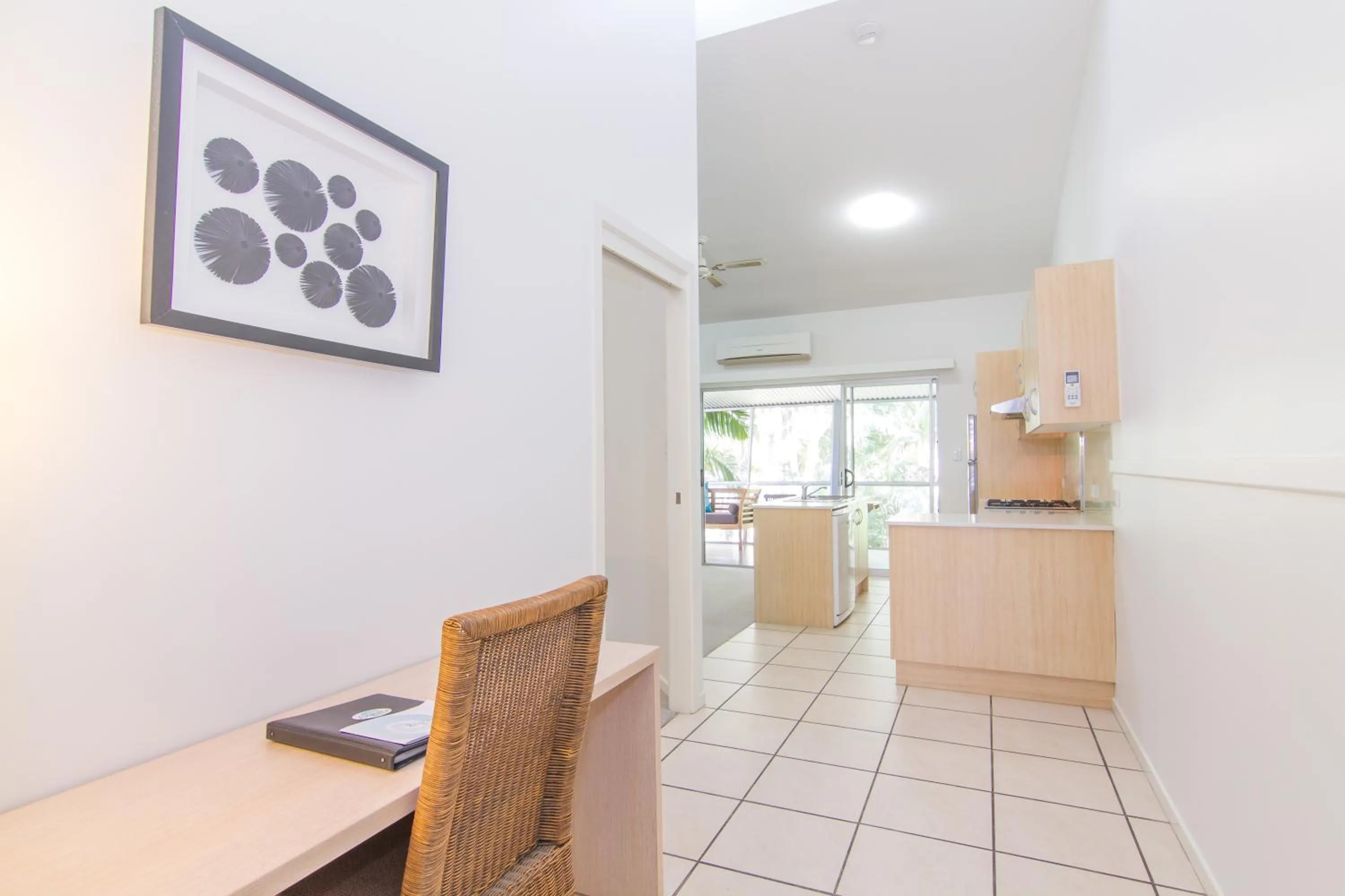 Seating area in NRMA Angourie Resort, Yamba