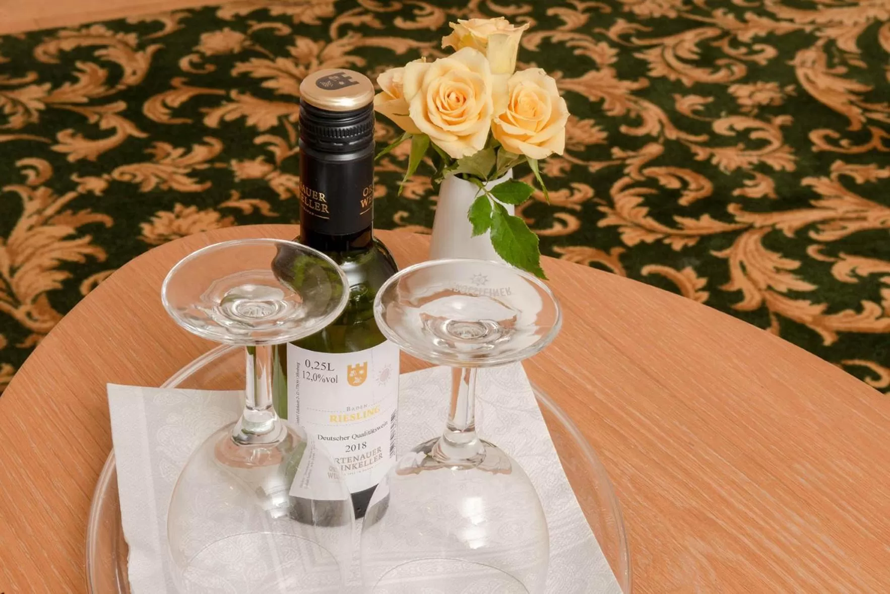 Drinks in Villa Antonia