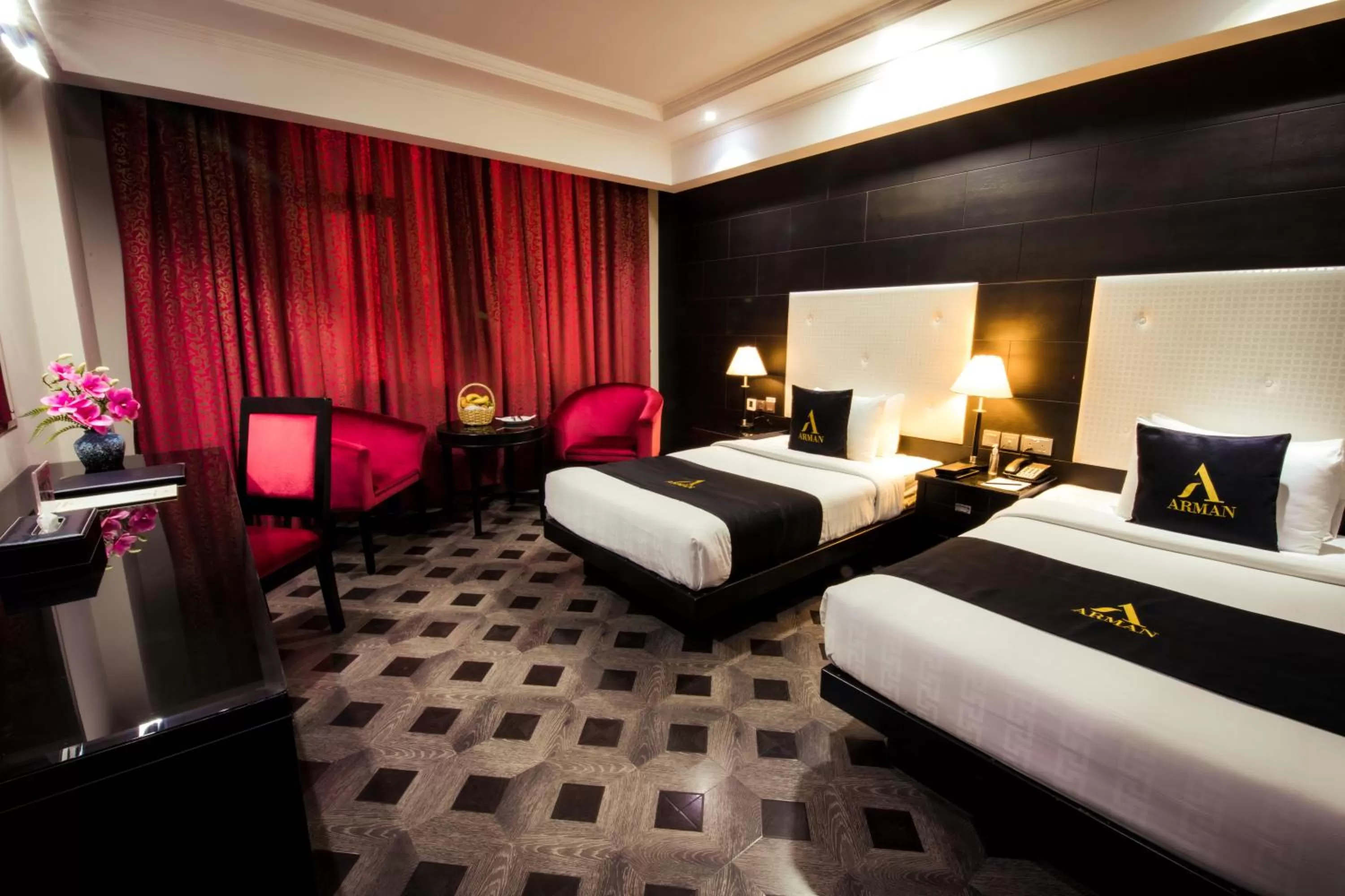 Bedroom, Bed in Arman Hotel Juffair Mall