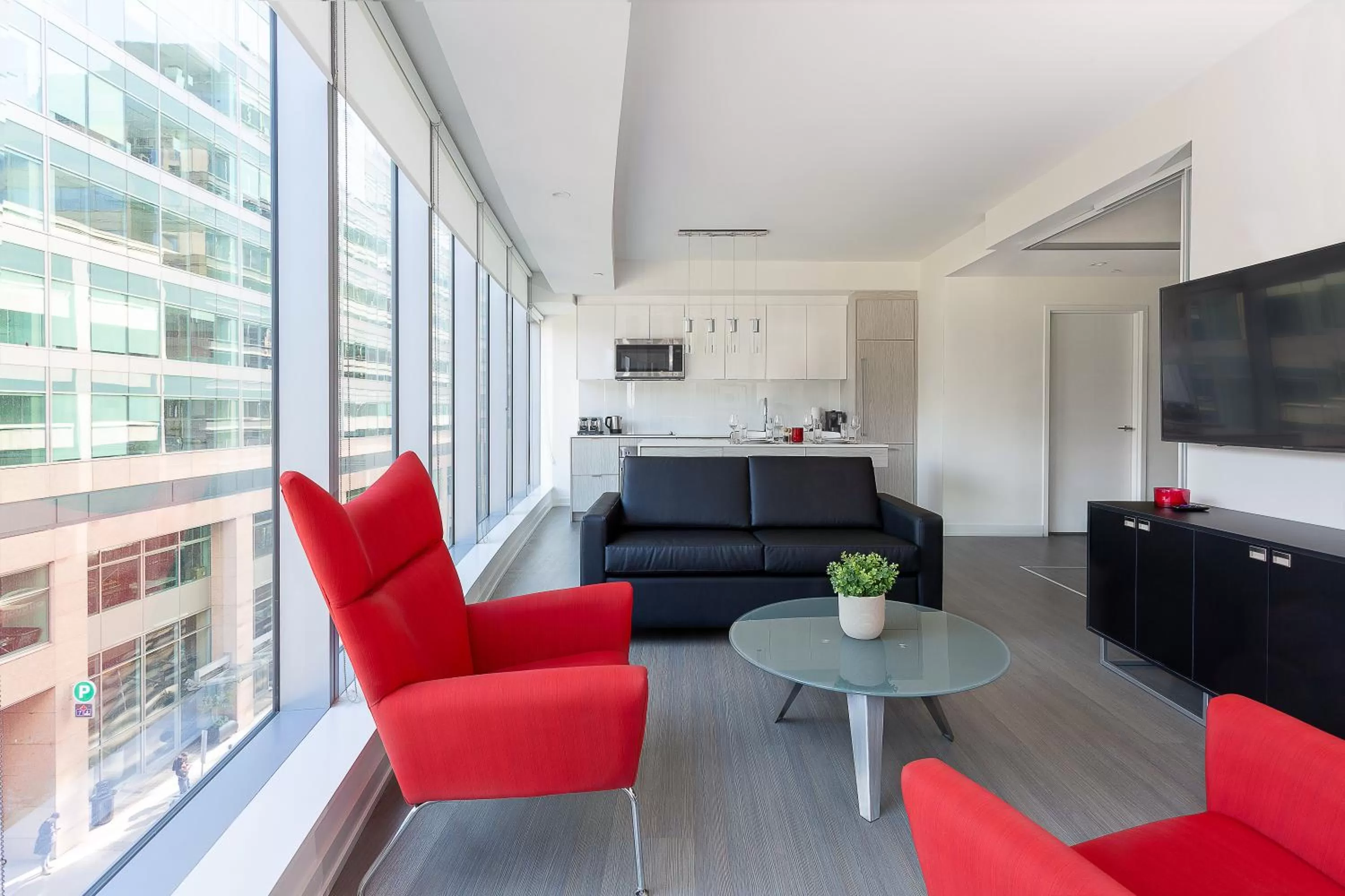 Living room in reStays Ottawa