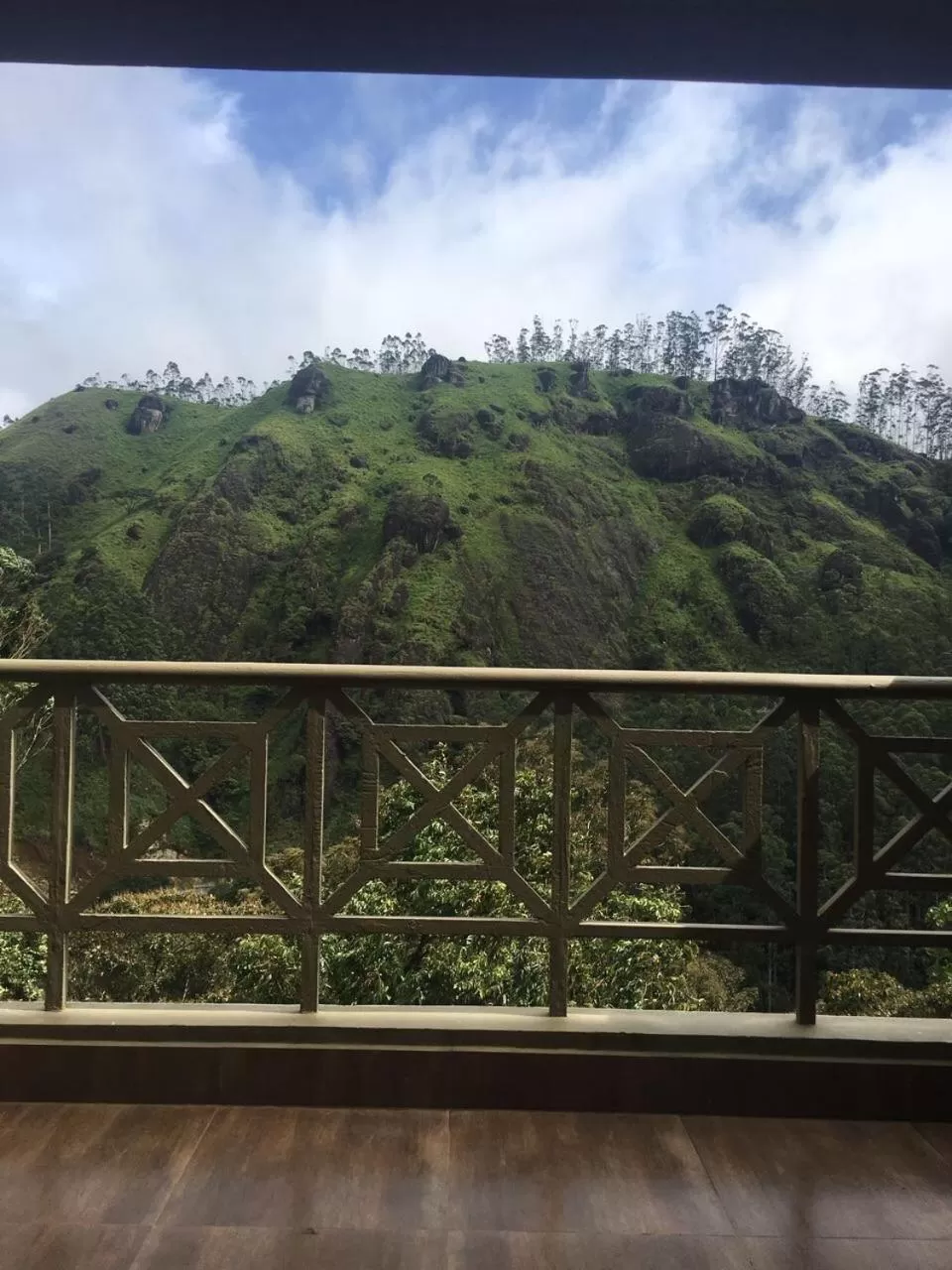 Mountain view in Abad Copper Castle Resort