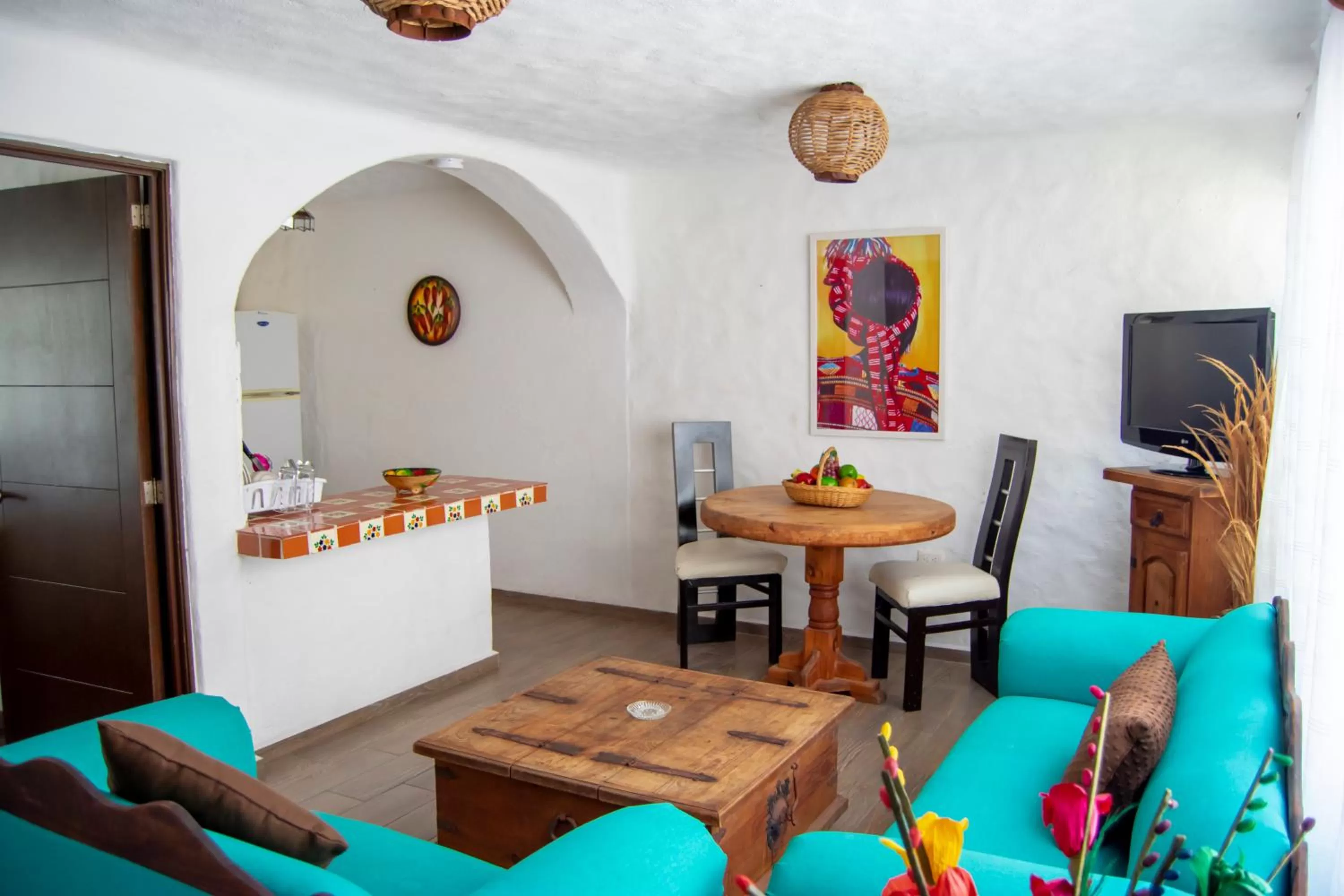 Living room in Petit Hotel Pilitas