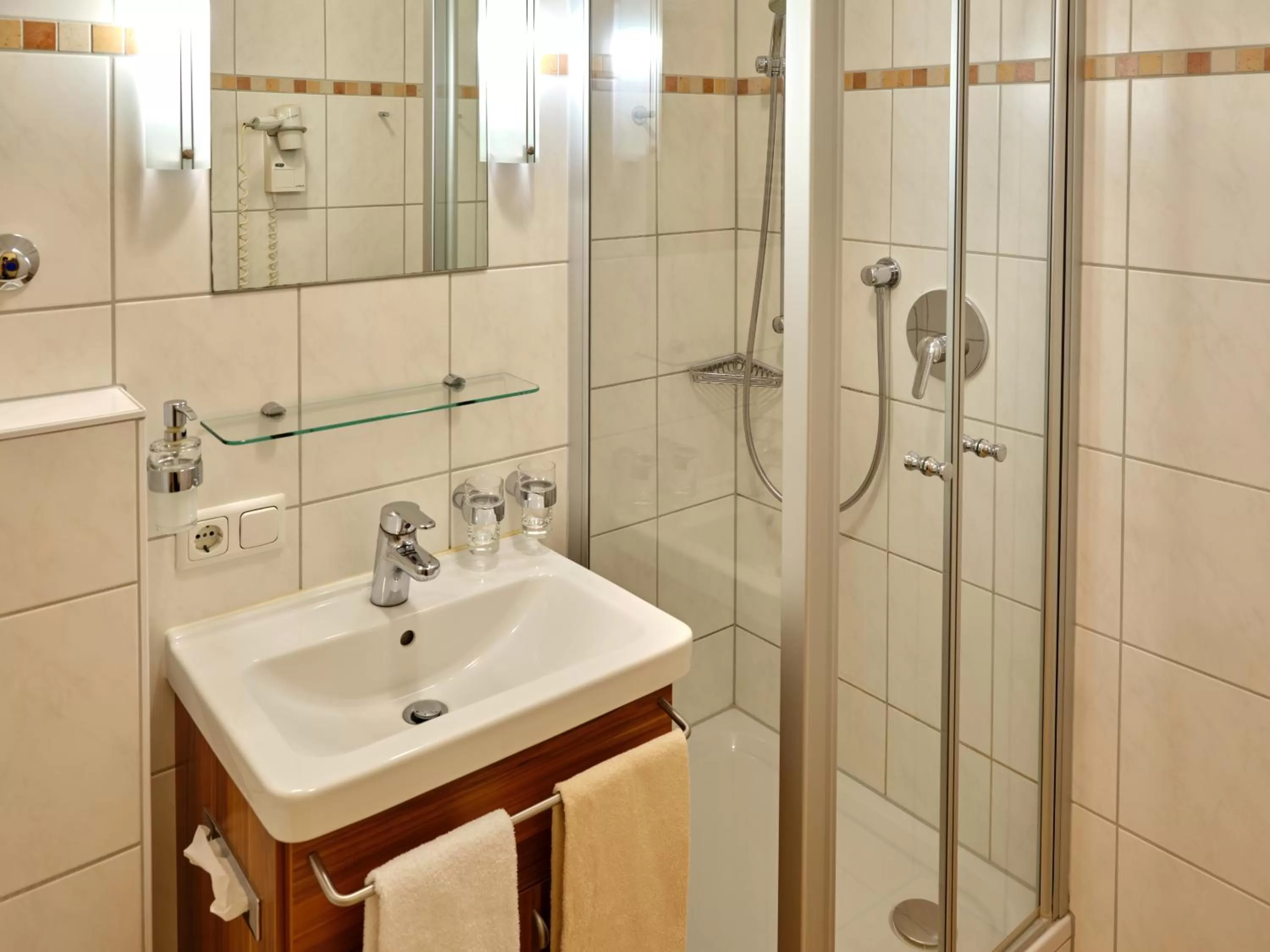Bathroom in Appartement-Haus Blumenhof