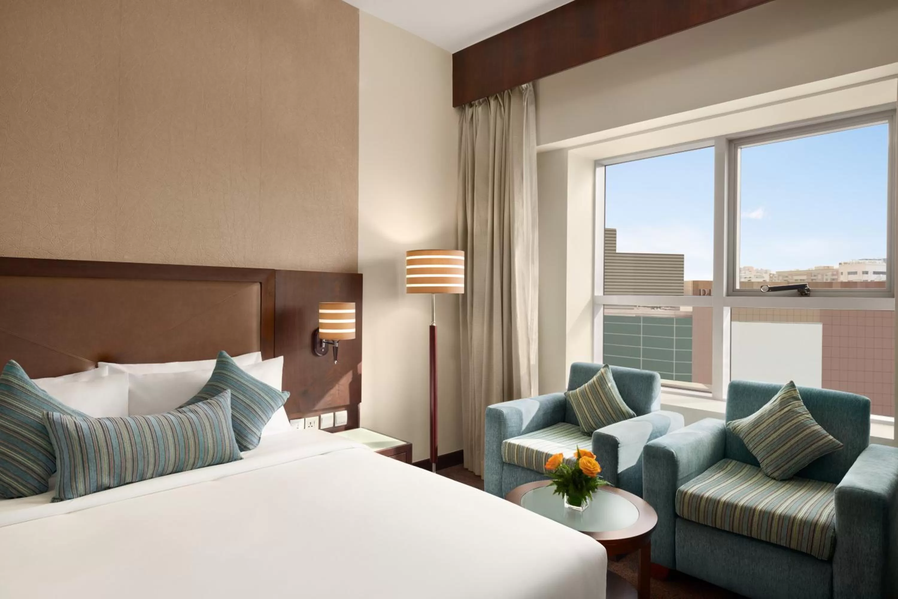 Bedroom, Bed in Ramada by Wyndham Dubai Deira