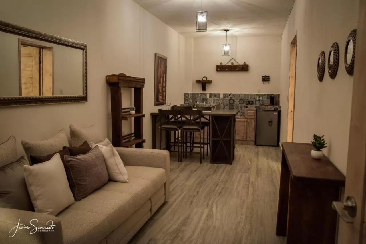 Kitchen or kitchenette in Suites Campestres Montebello