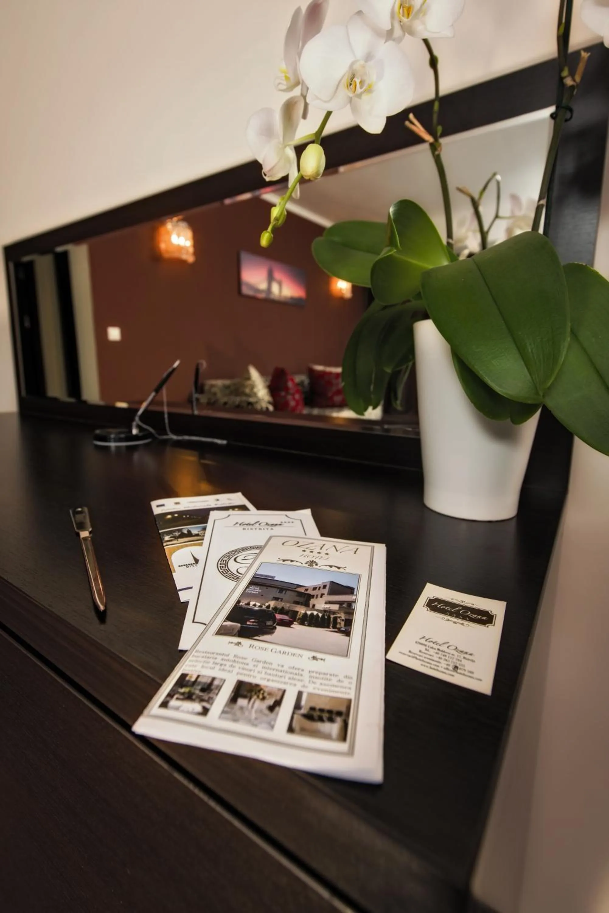 Seating area in Hotel Ozana