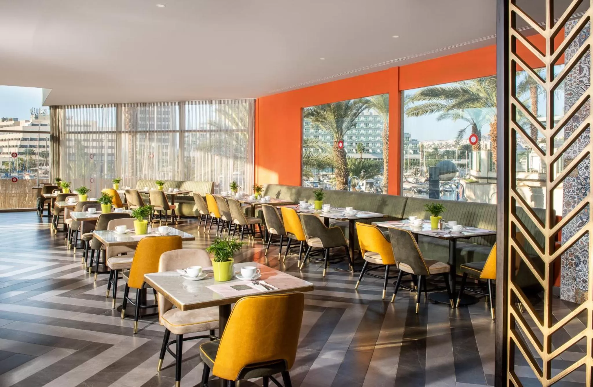 Patio in Vert Hotel Eilat by AFI Hotels