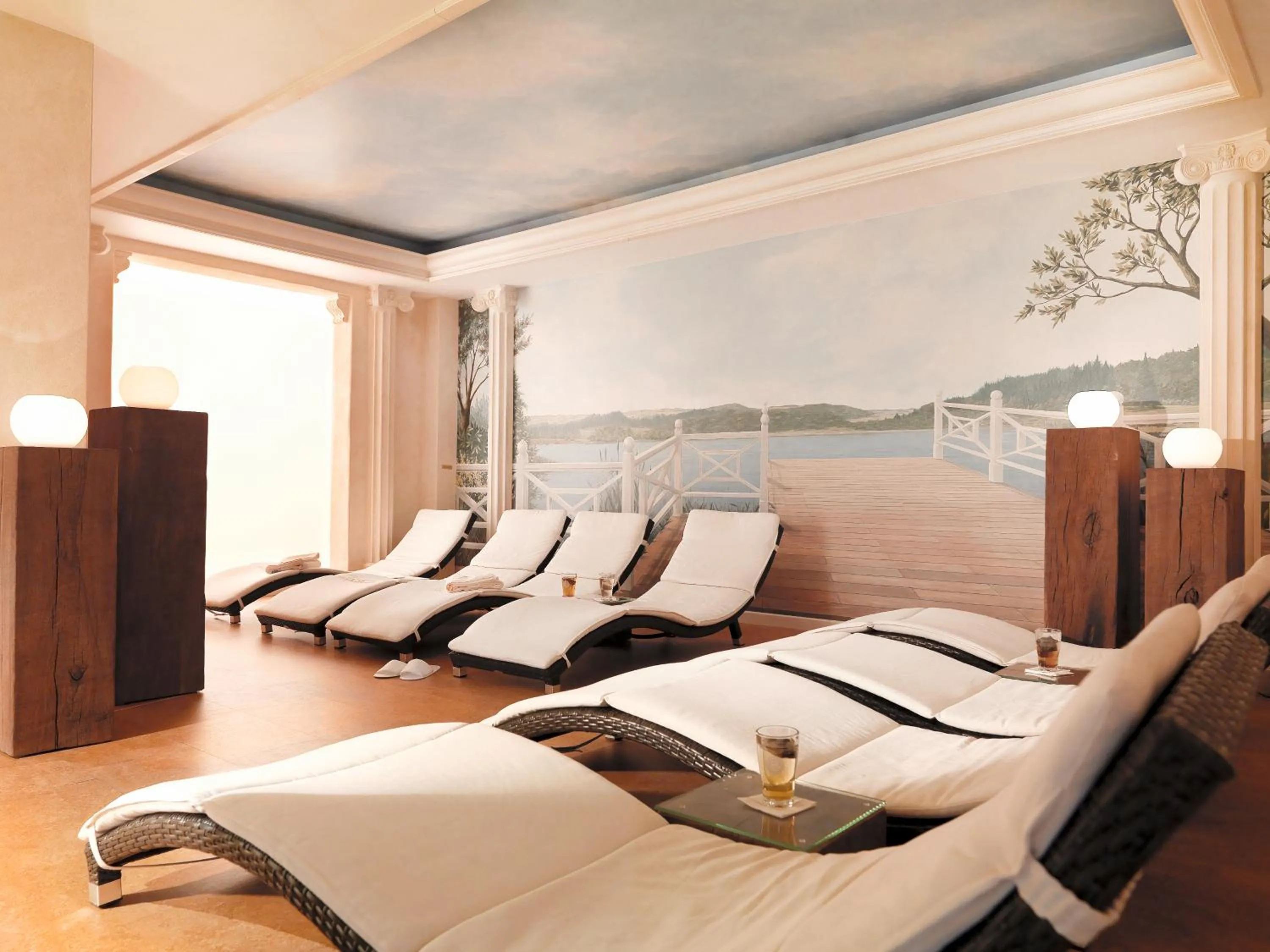 Spa and wellness centre/facilities, Bed in Hotel Bütgenbacher Hof