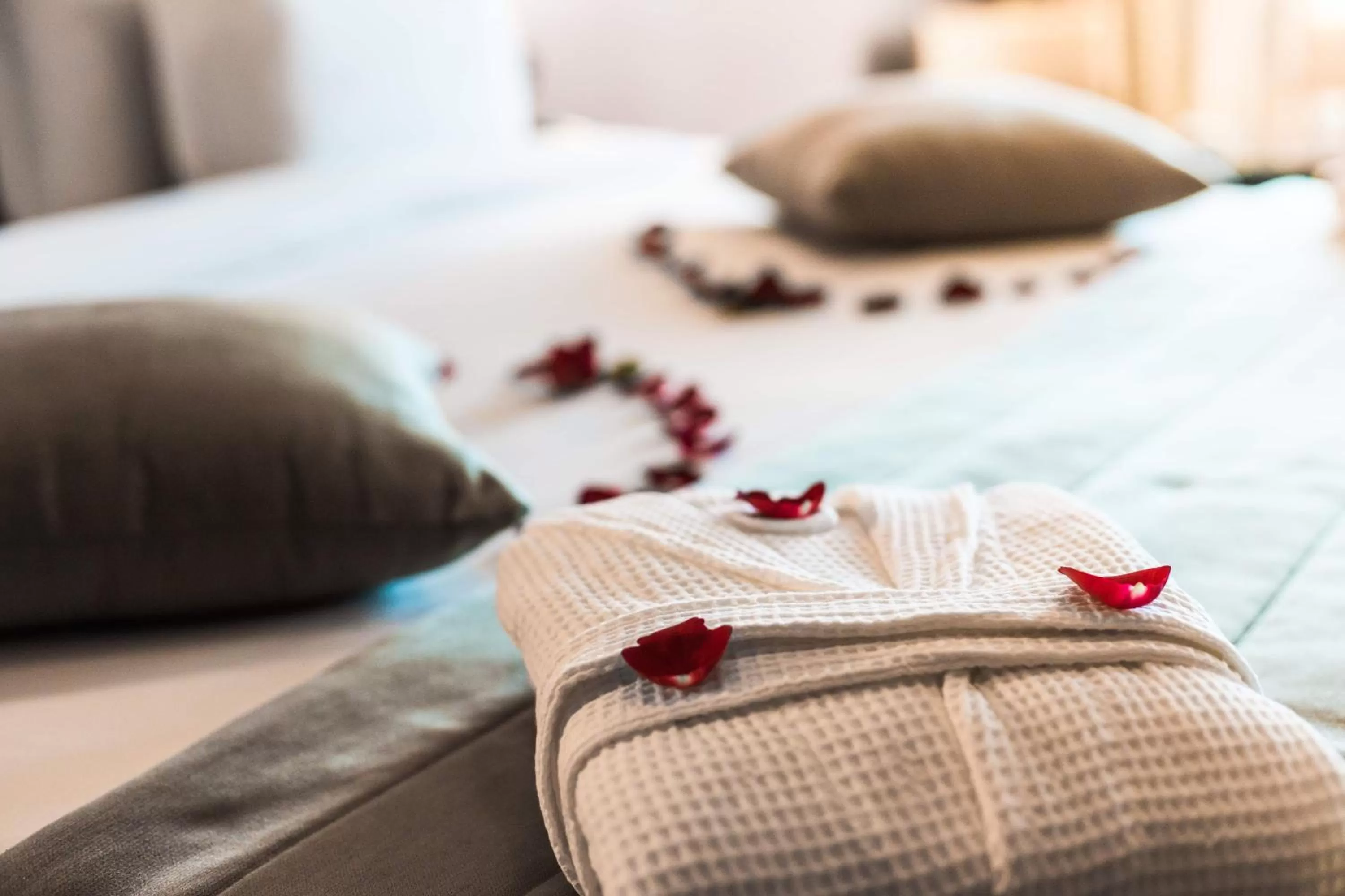 Decorative detail, Bed in Hotel Almas