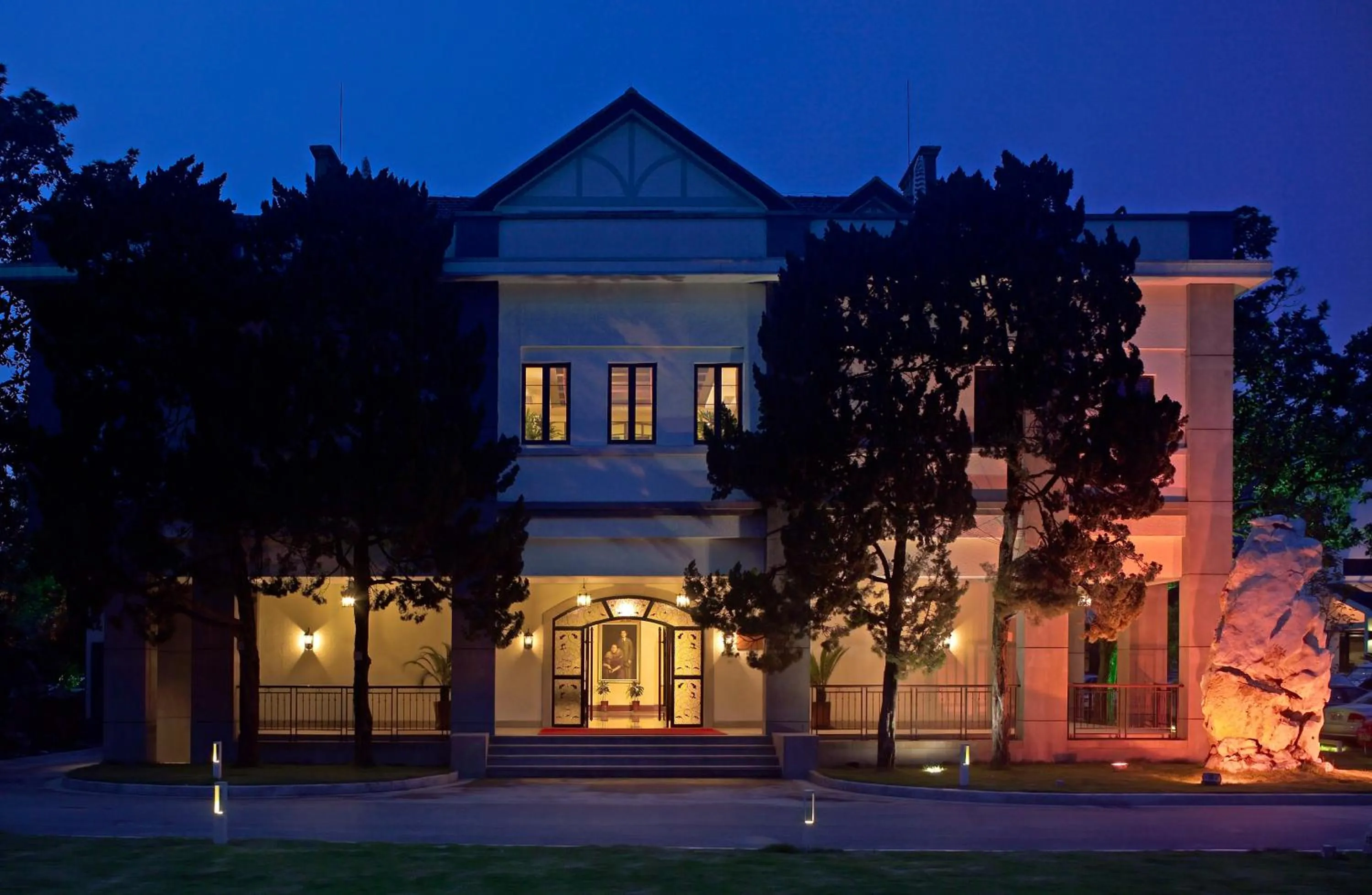 Facade/entrance in Garden Hotel Suzhou