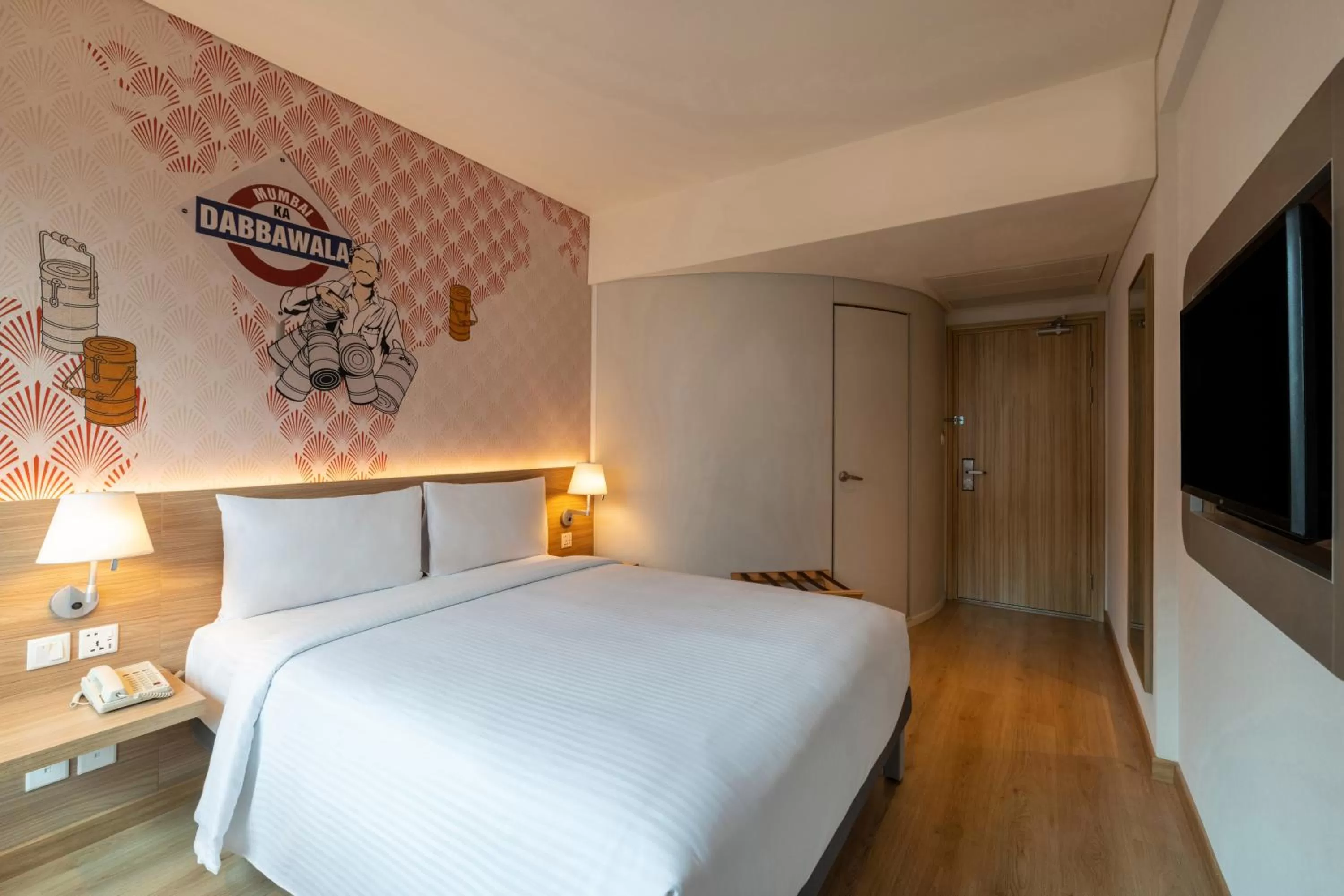 Photo of the whole room, Bed in ibis Mumbai Vikhroli - An Accor Brand