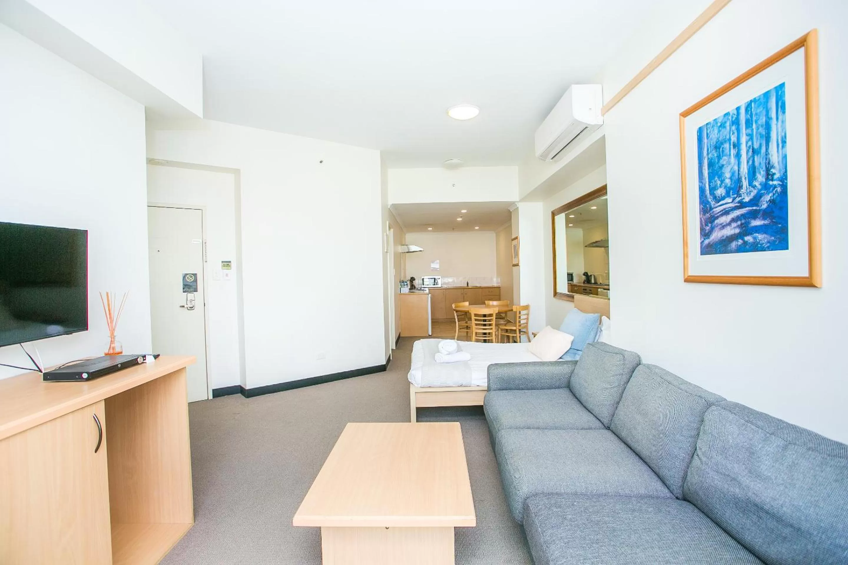 Bed in All Suites Perth