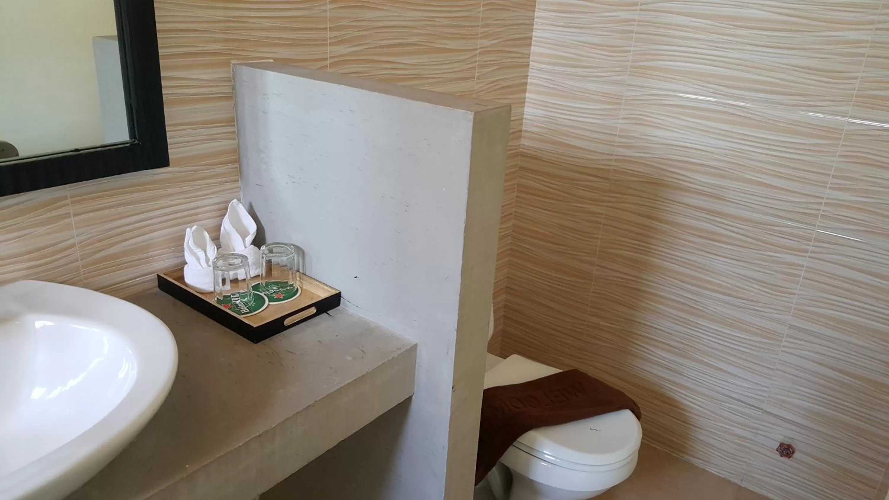 Bathroom in Bamboo9 Boutique