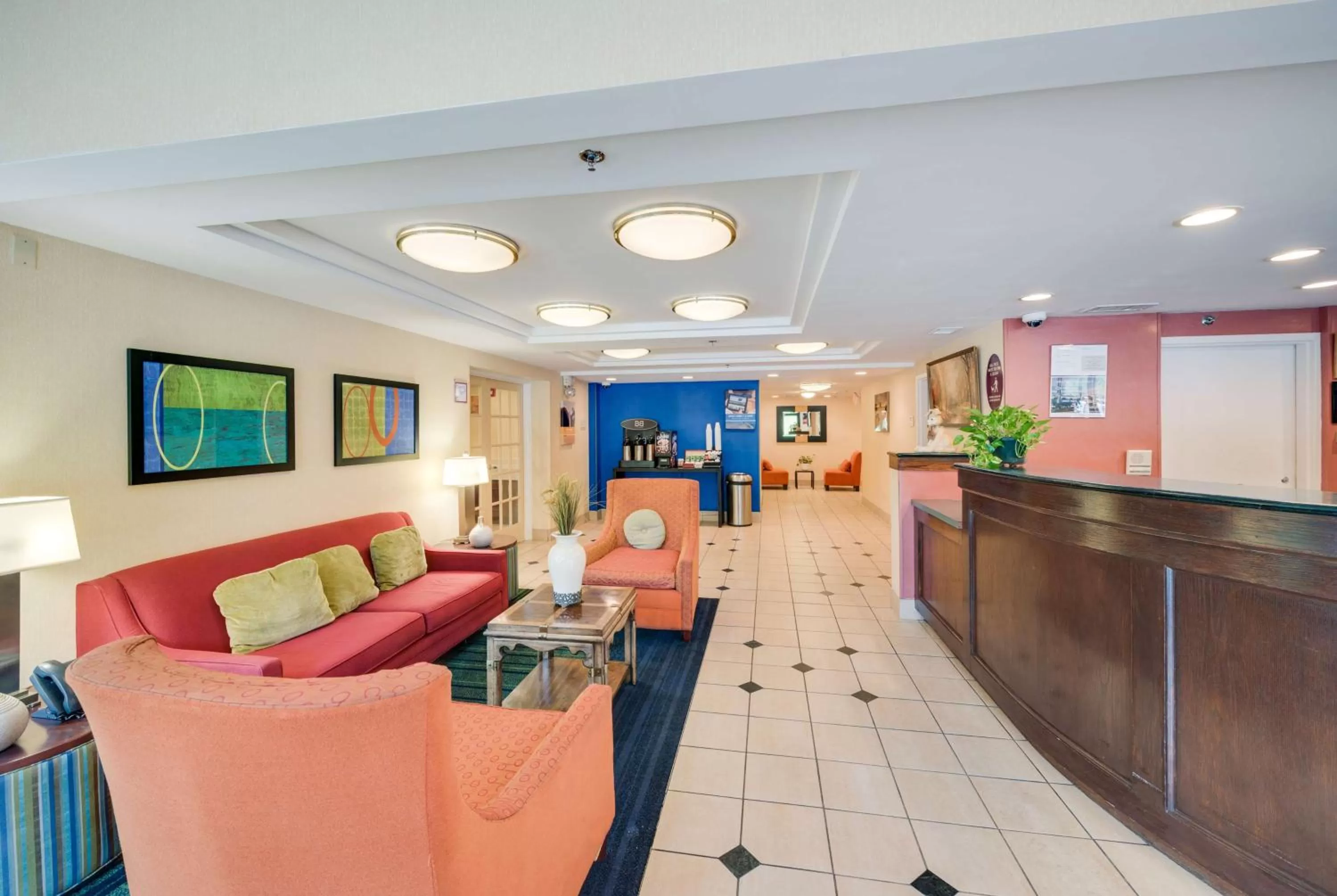 Lobby or reception in Motel 6-Milford, CT