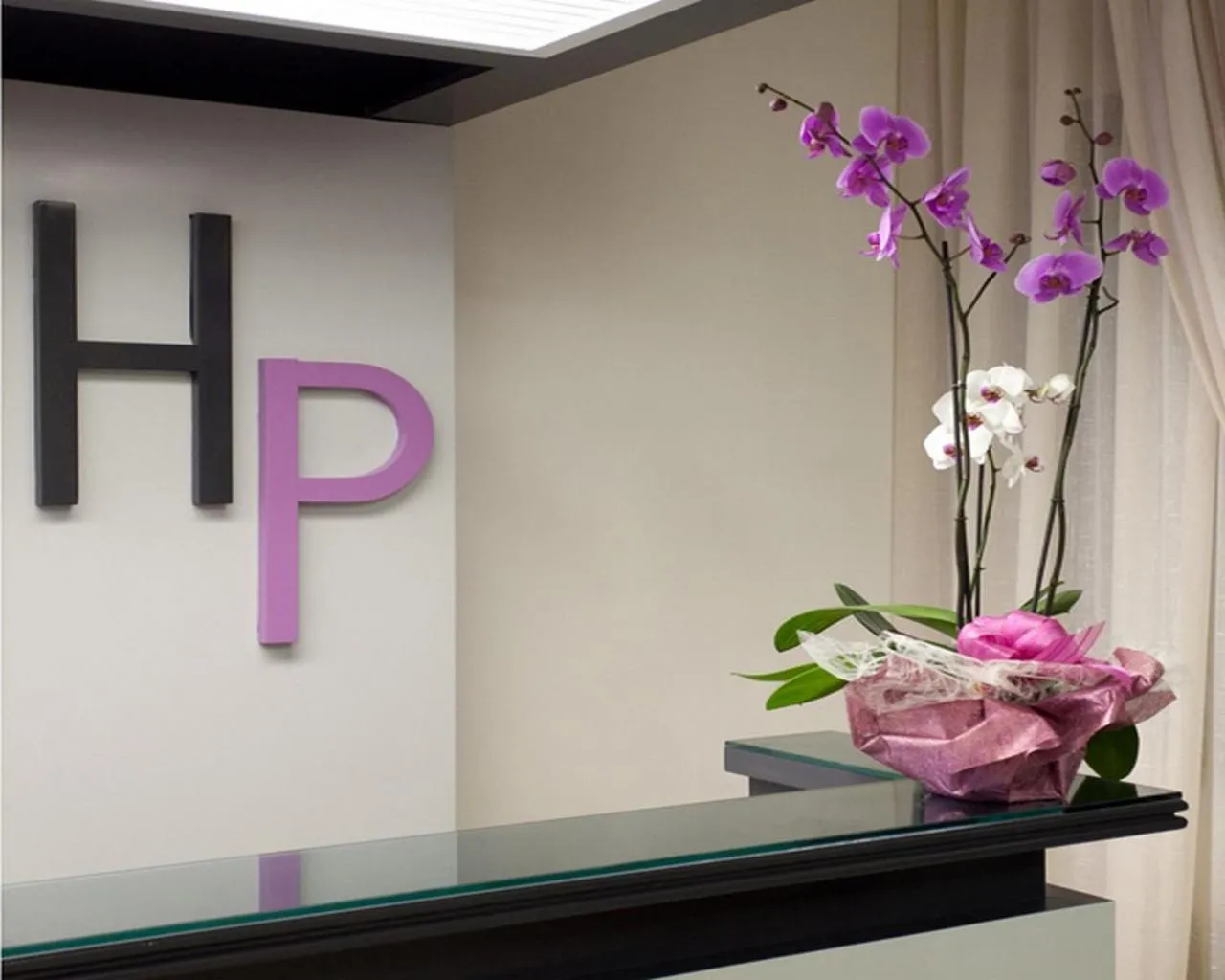 Lobby or reception in Hotel Perugina