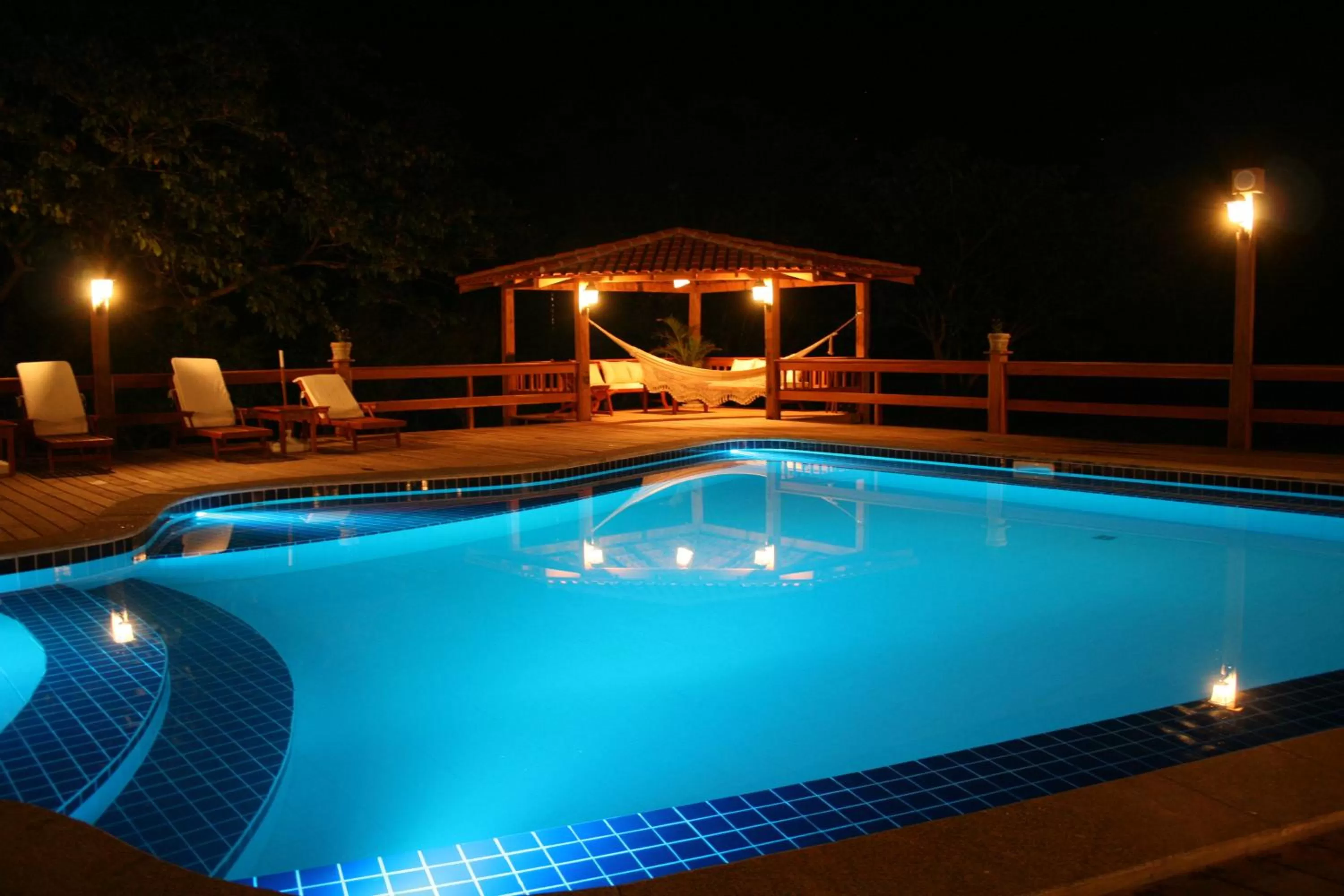 Pool view in Hotel Santa Esmeralda