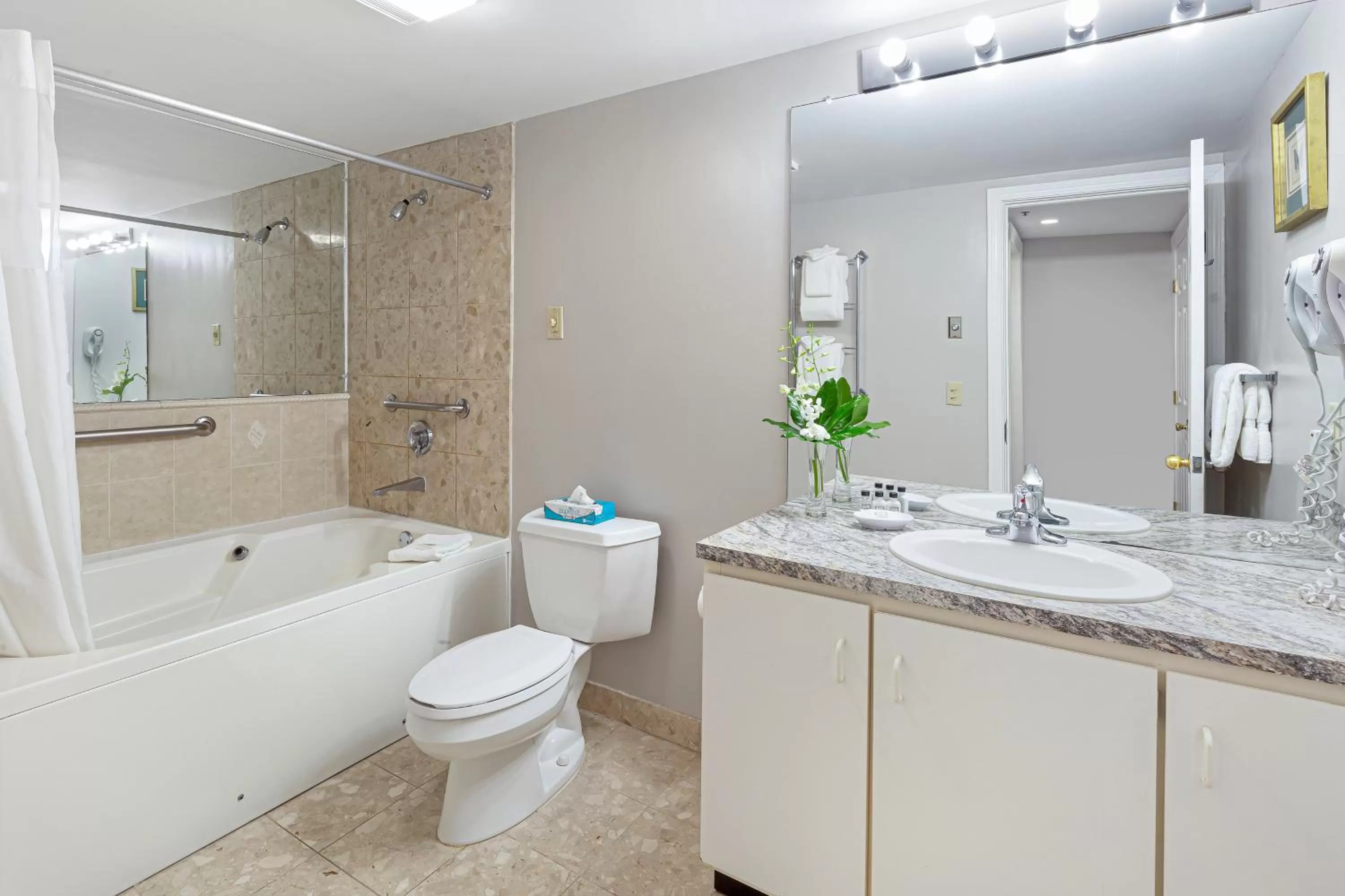 Shower in Wellington Resort