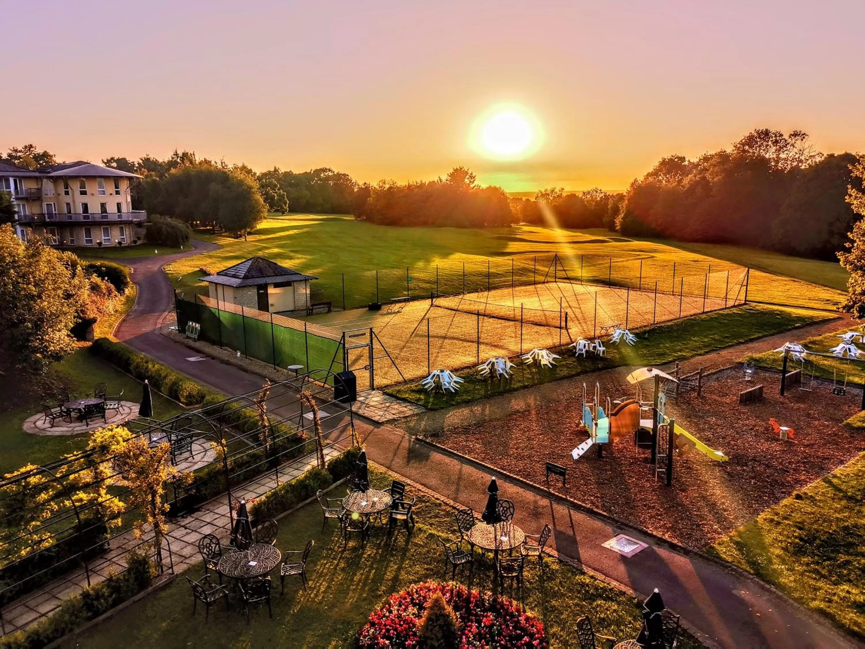 Children play ground in Swindon Blunsdon House Hotel, BW Premier Collection