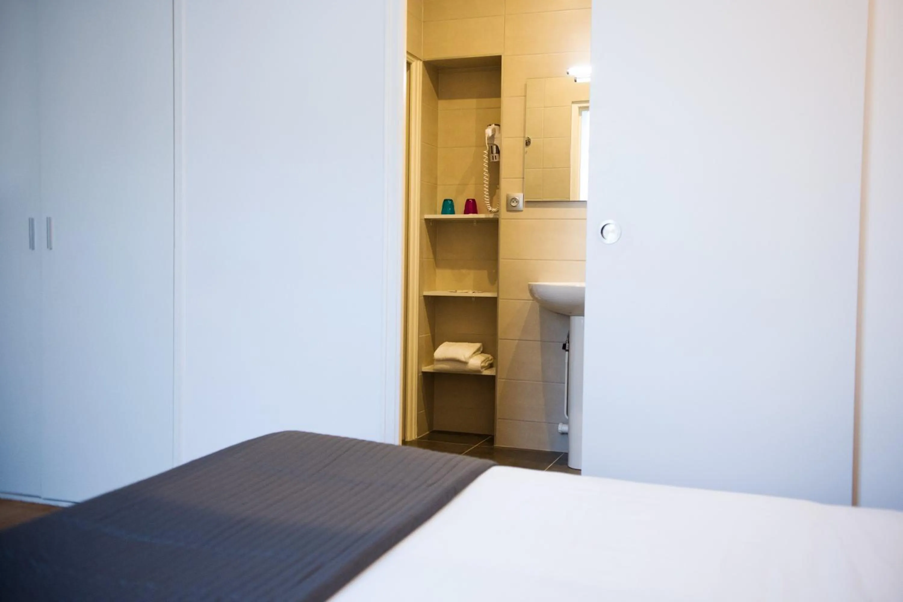 Bedroom, Bed in Hôtel Le Stanislas